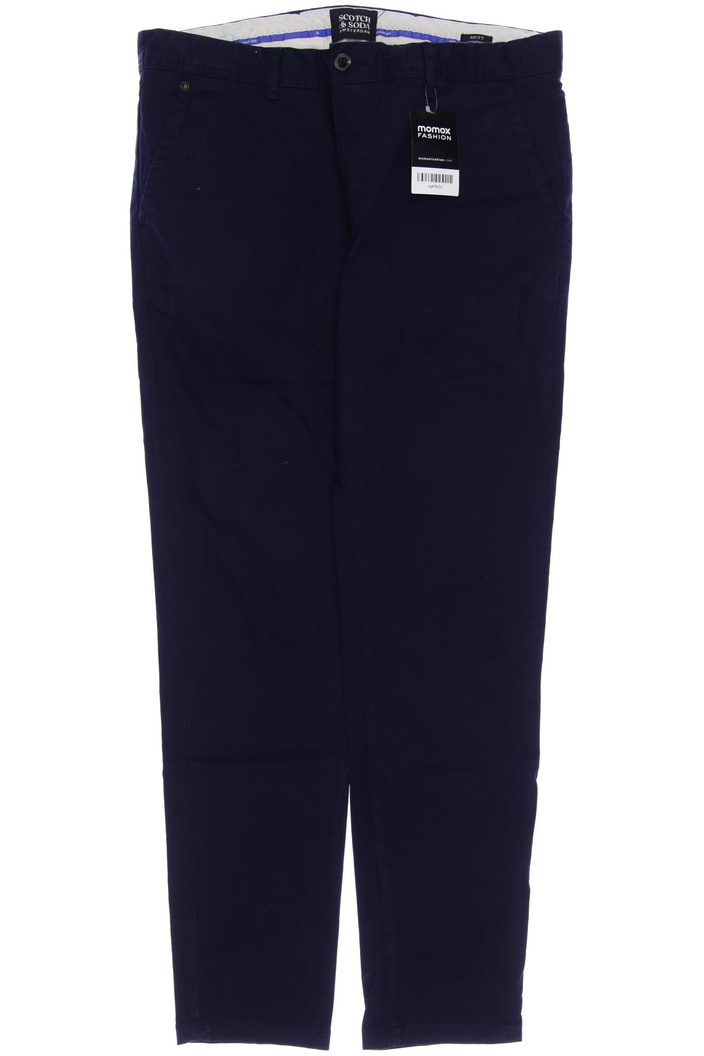 

Scotch & Soda Herren Stoffhose, marineblau, Gr. 32
