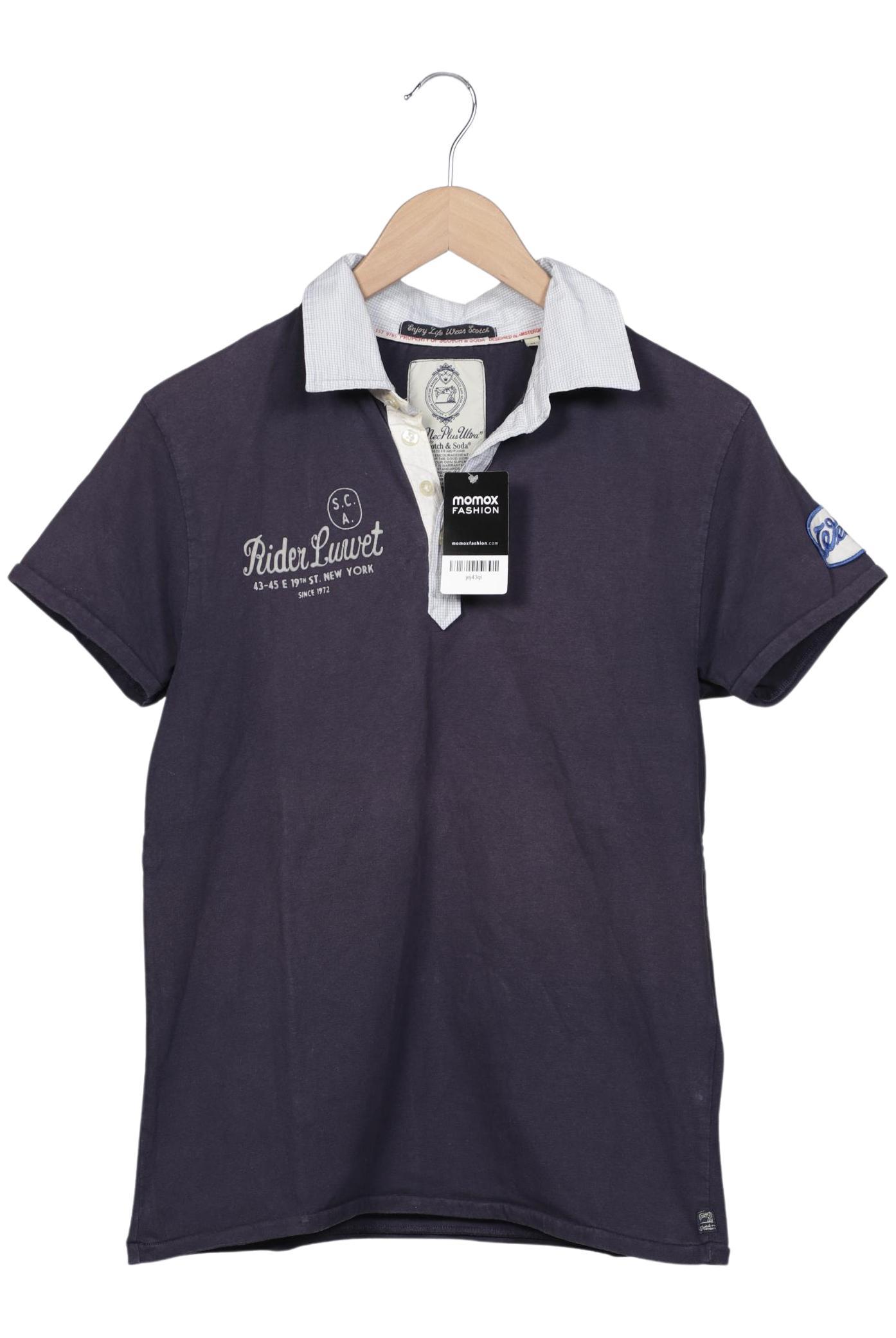 

Scotch & Soda Herren Poloshirt, marineblau, Gr. 48