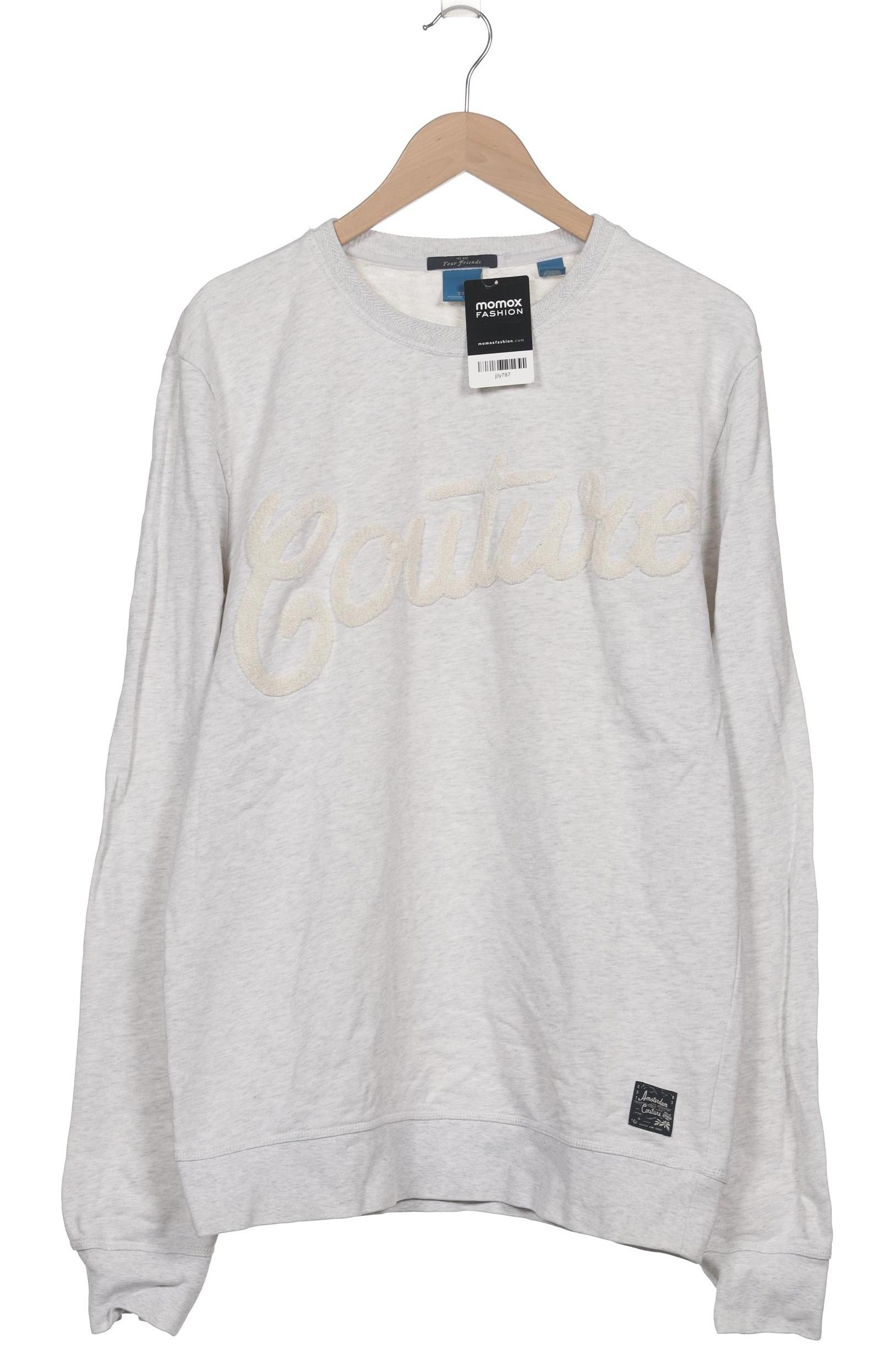 

Scotch & Soda Herren Sweatshirt, grau, Gr. 54