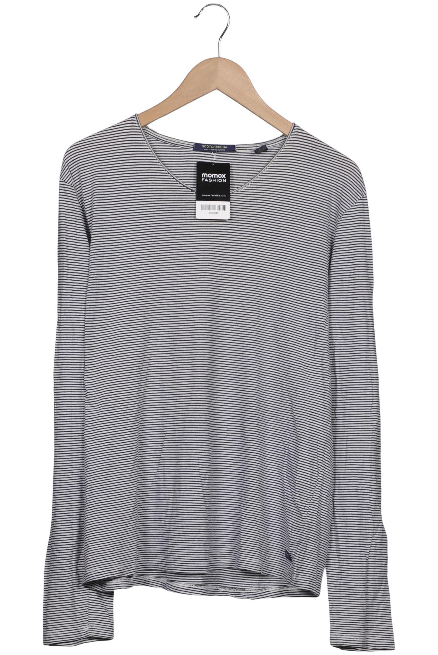 

Scotch & Soda Herren Langarmshirt, grau, Gr. 52