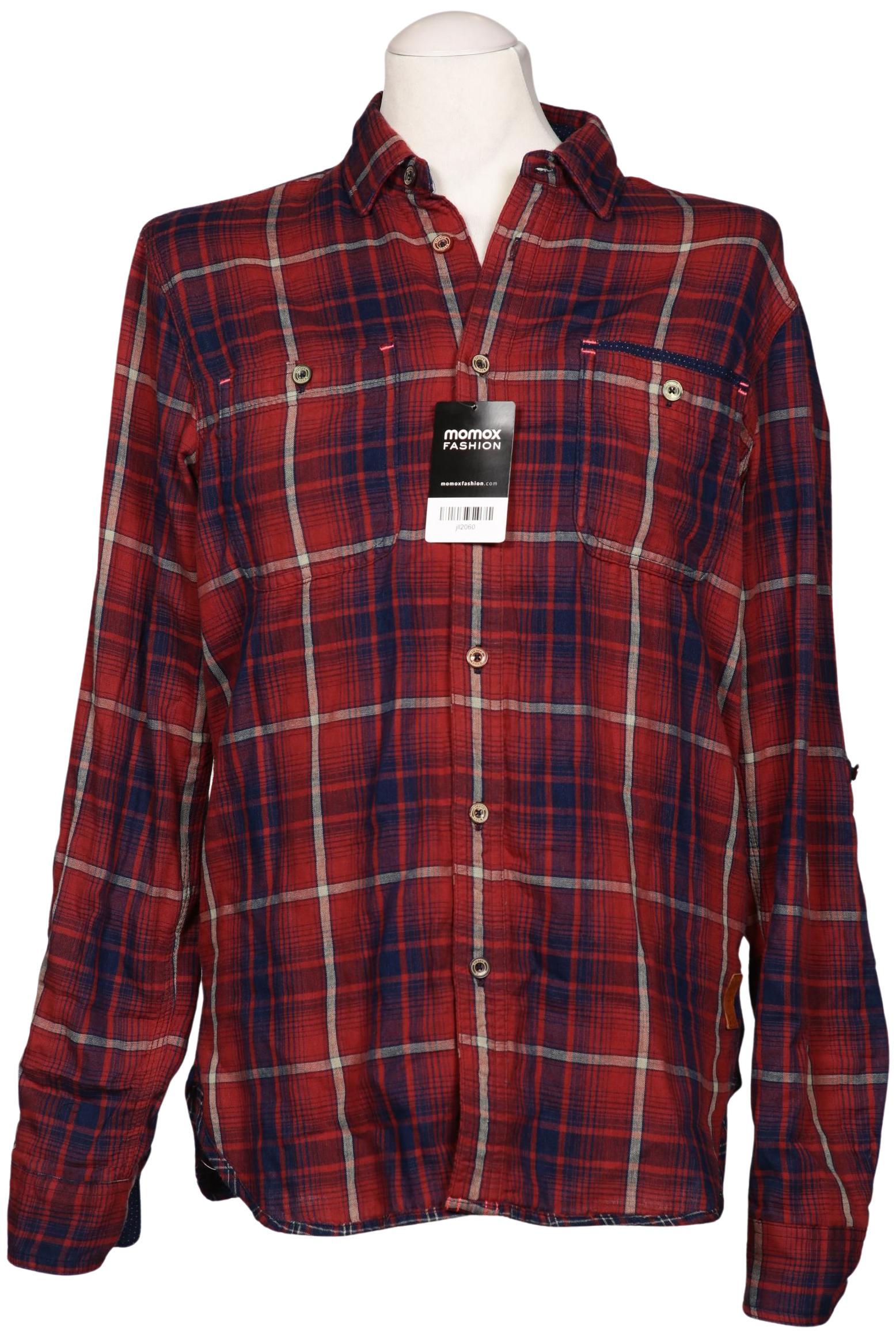 

Scotch & Soda Herren Hemd, bordeaux, Gr. 48