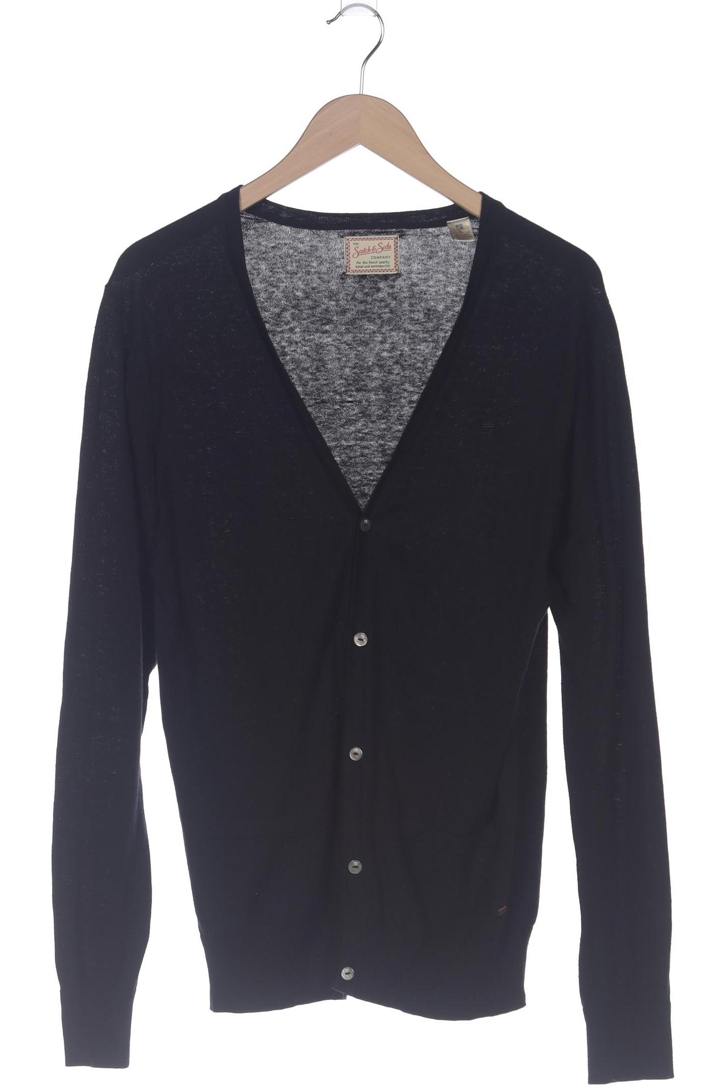 

Scotch & Soda Herren Strickjacke, schwarz, Gr. 52