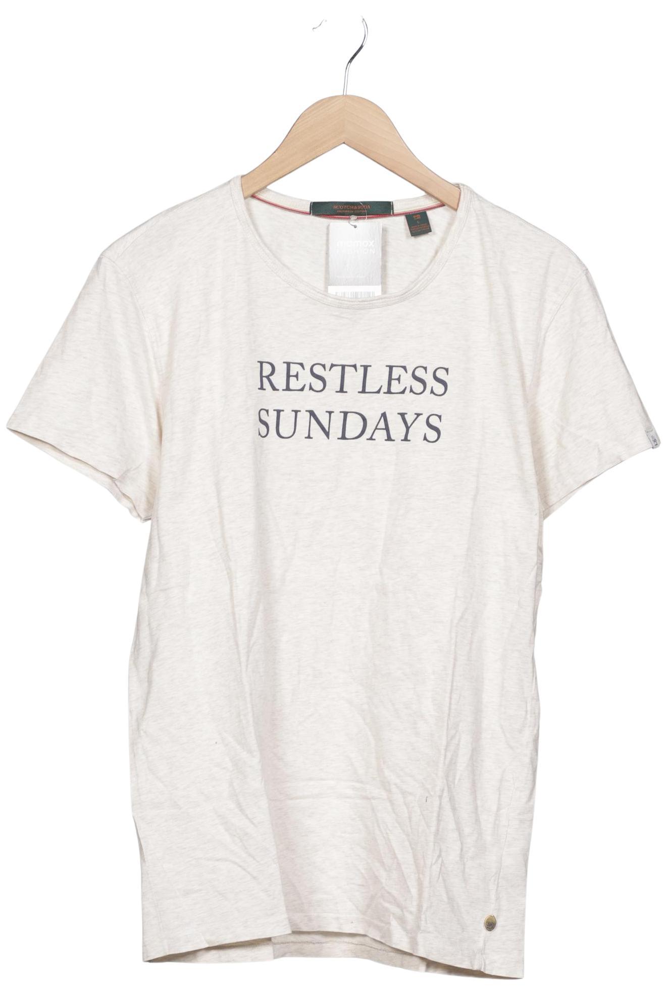 

Scotch & Soda Herren T-Shirt, beige, Gr. 52