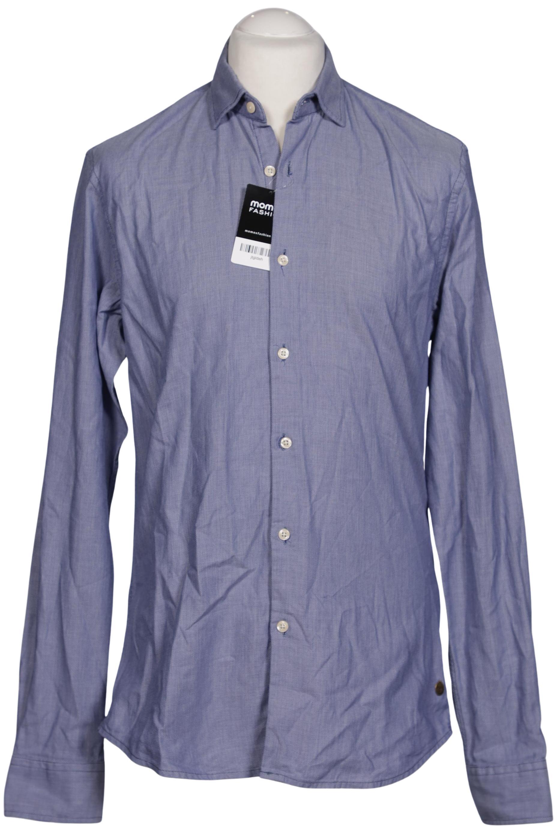 

Scotch & Soda Herren Hemd, blau, Gr. 52