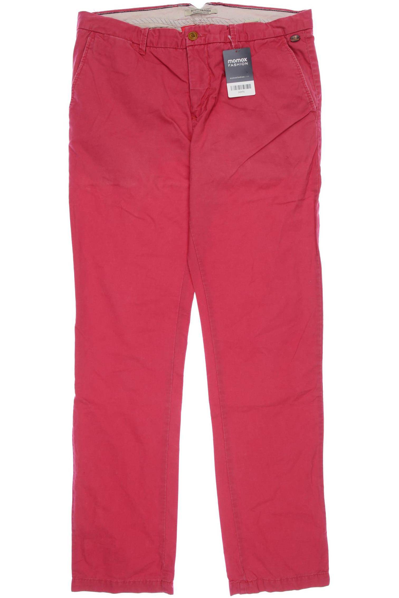 

Scotch & Soda Herren Stoffhose, pink, Gr. 33