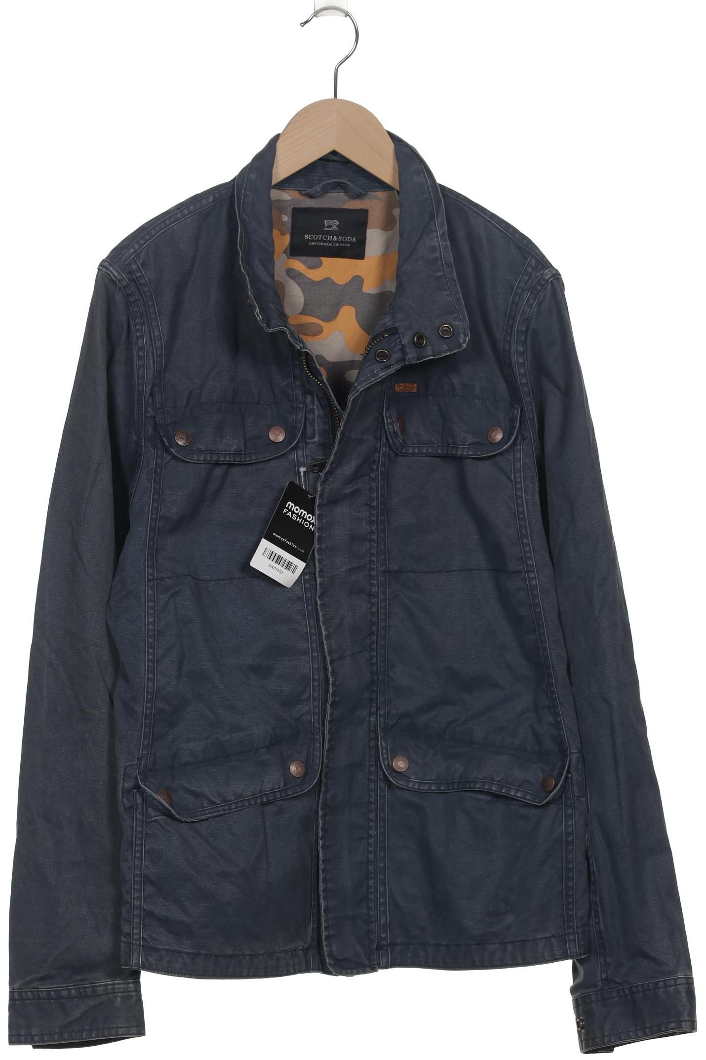 

Scotch & Soda Herren Jacke, blau, Gr. 48