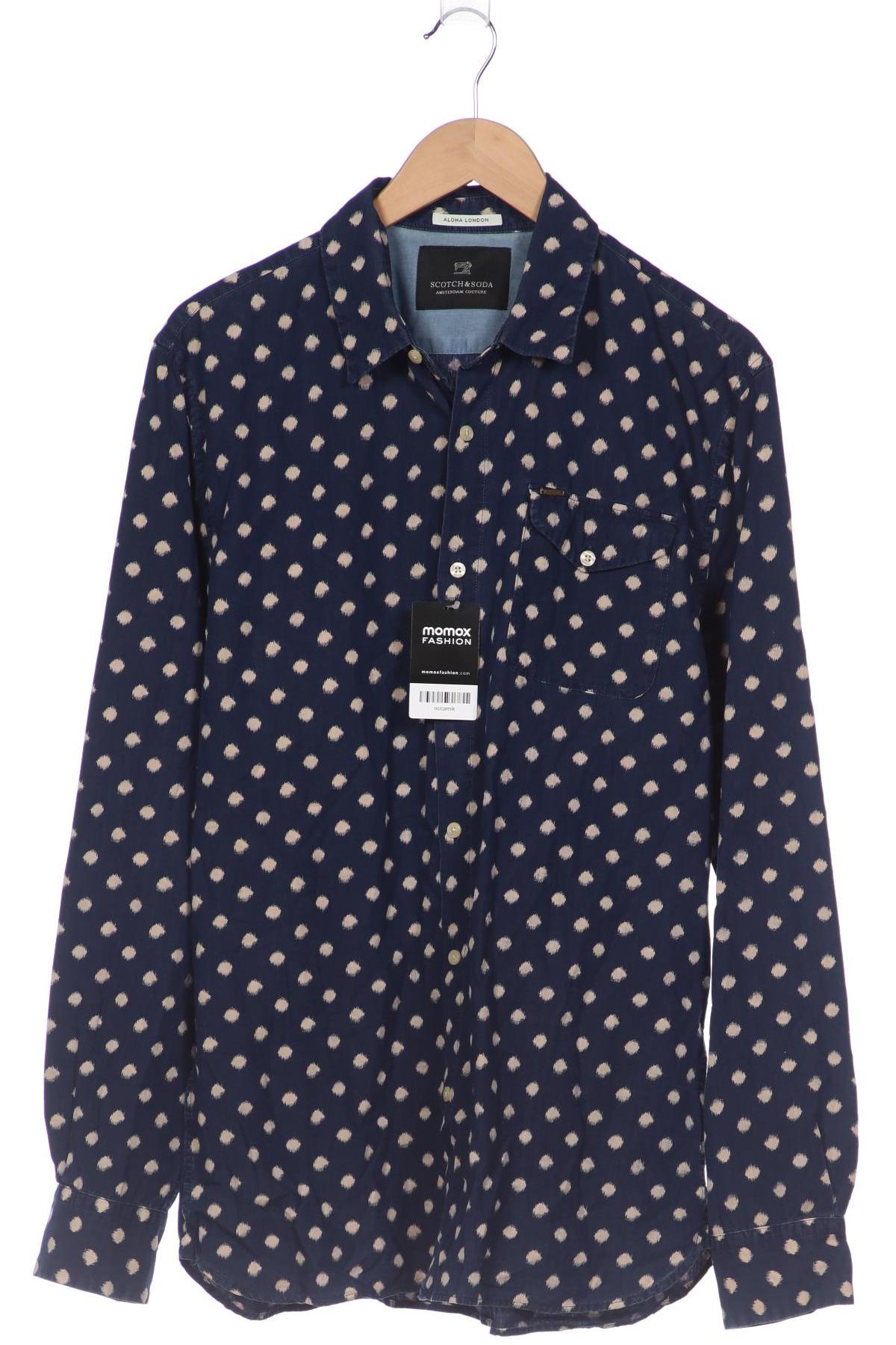 

Scotch & Soda Herren Hemd, marineblau, Gr. 56