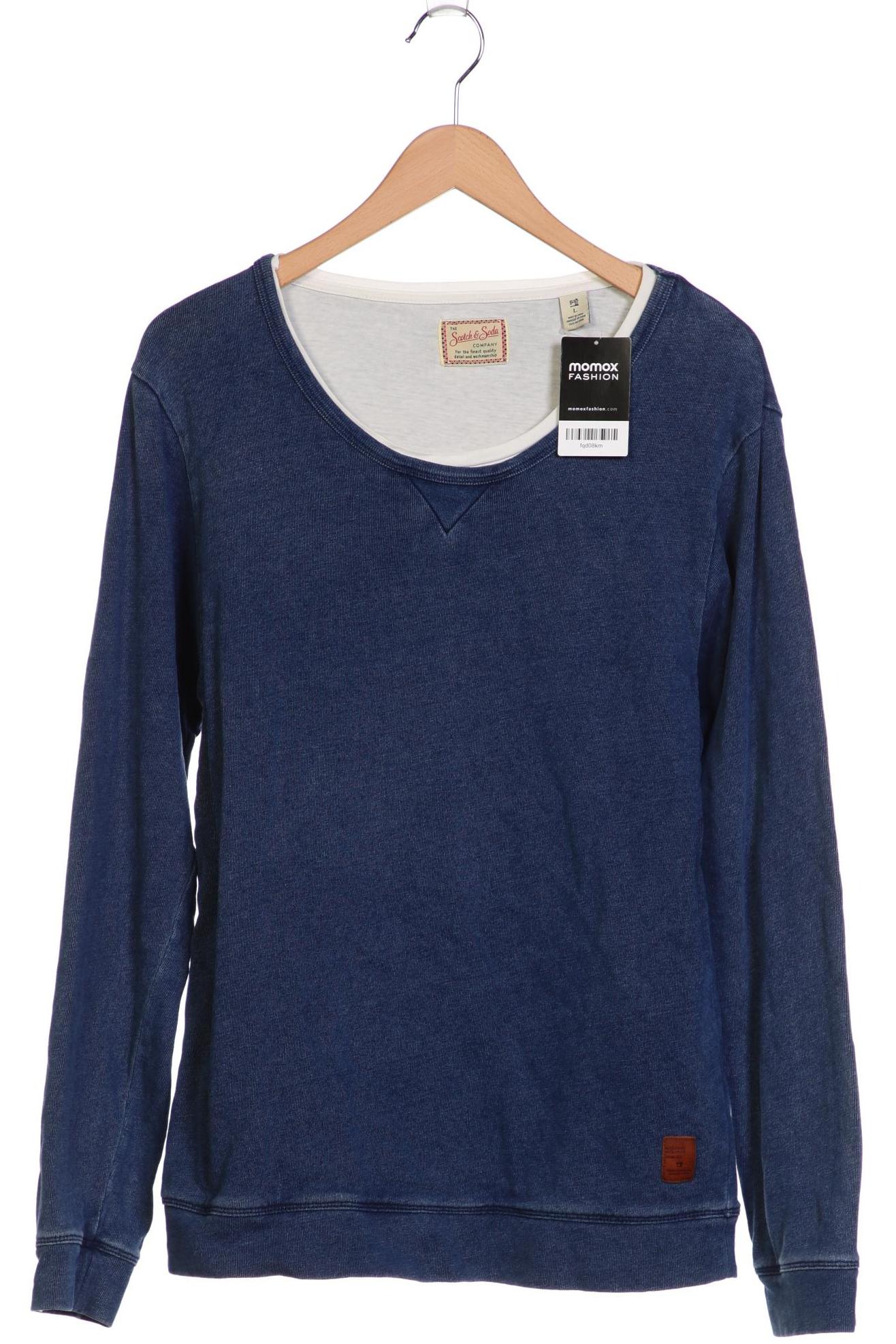 

Scotch & Soda Herren Langarmshirt, blau, Gr. 52