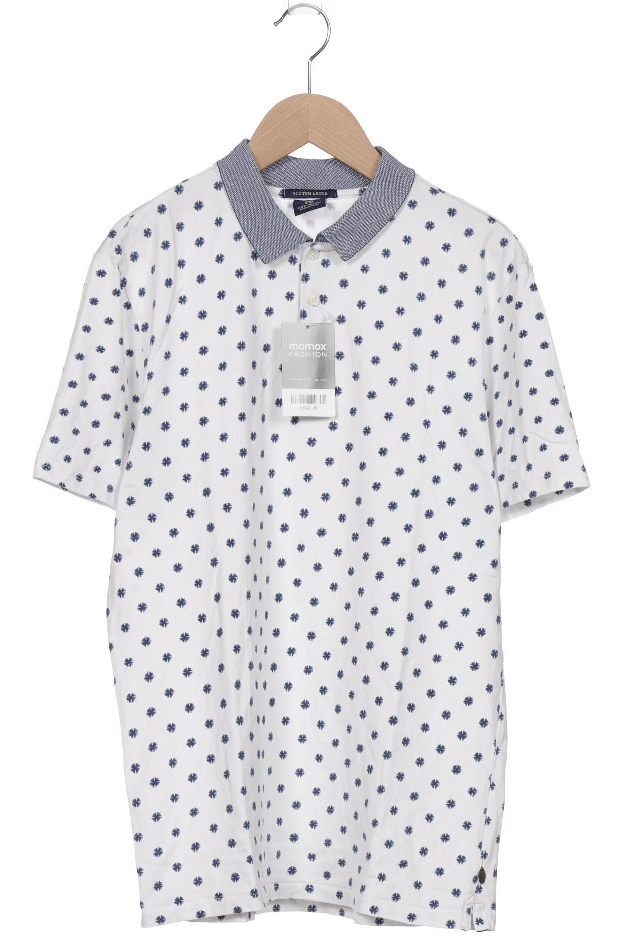 

Scotch & Soda Herren Poloshirt, weiß