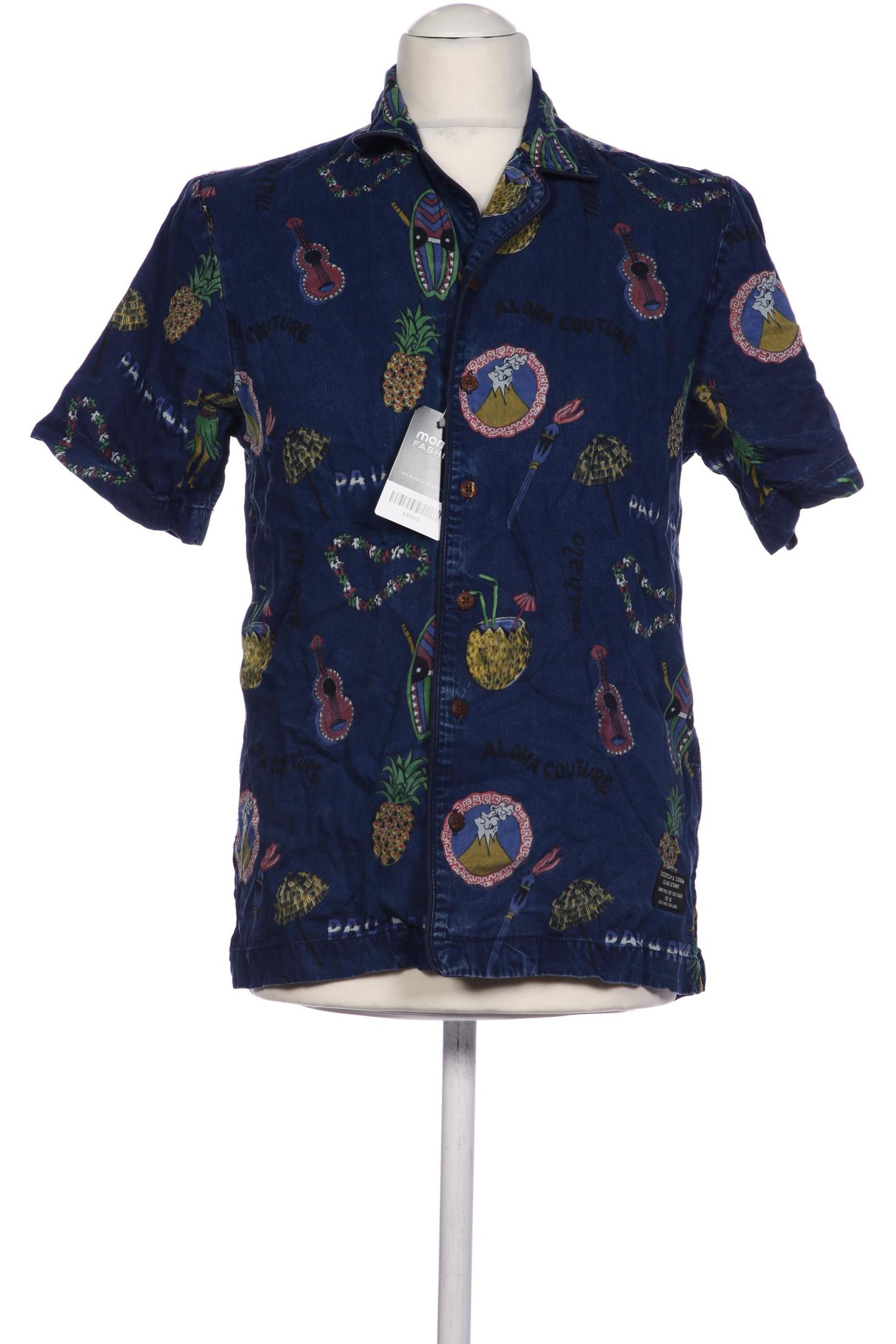 

Scotch & Soda Herren Hemd, marineblau