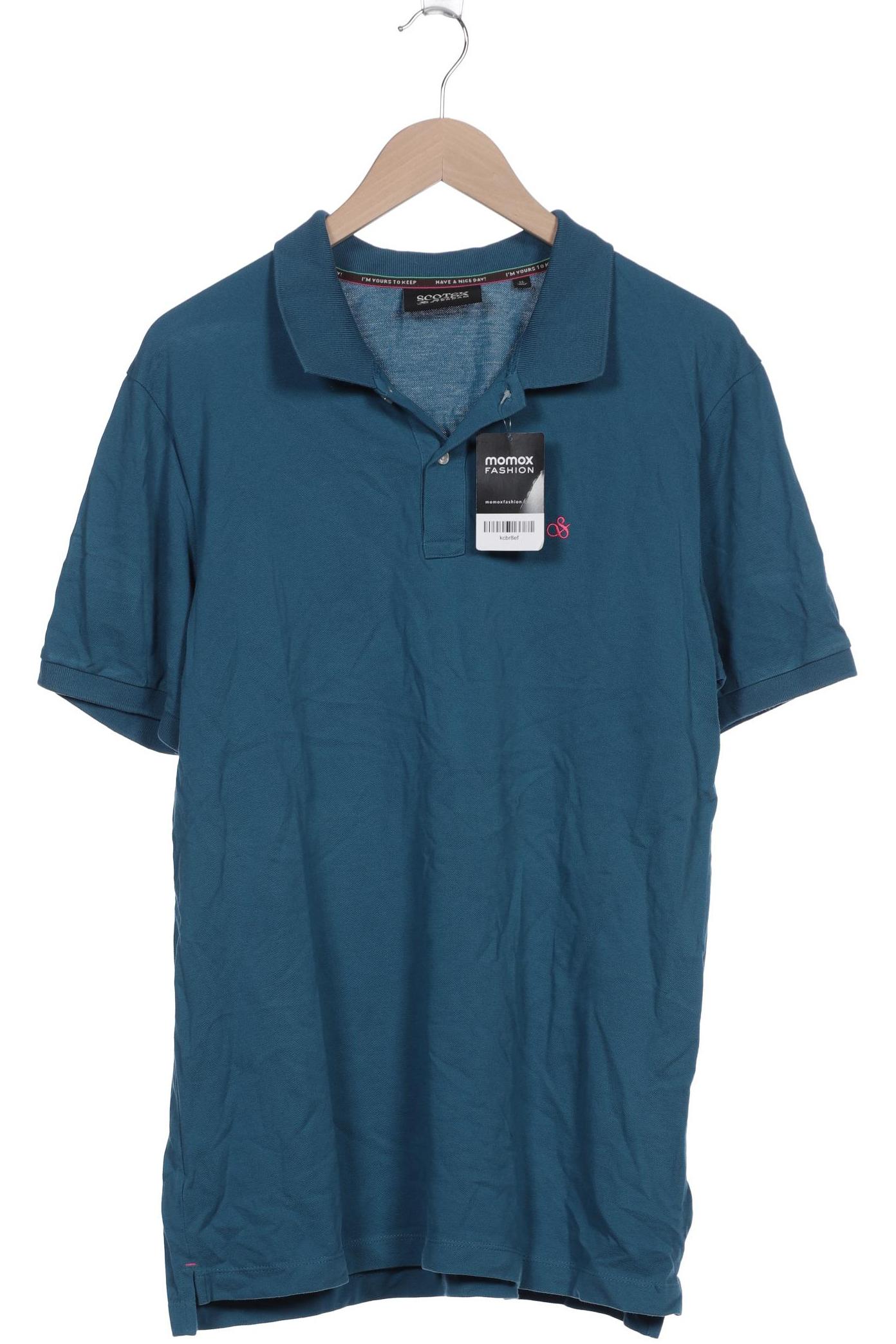 

Scotch & Soda Herren Poloshirt, blau