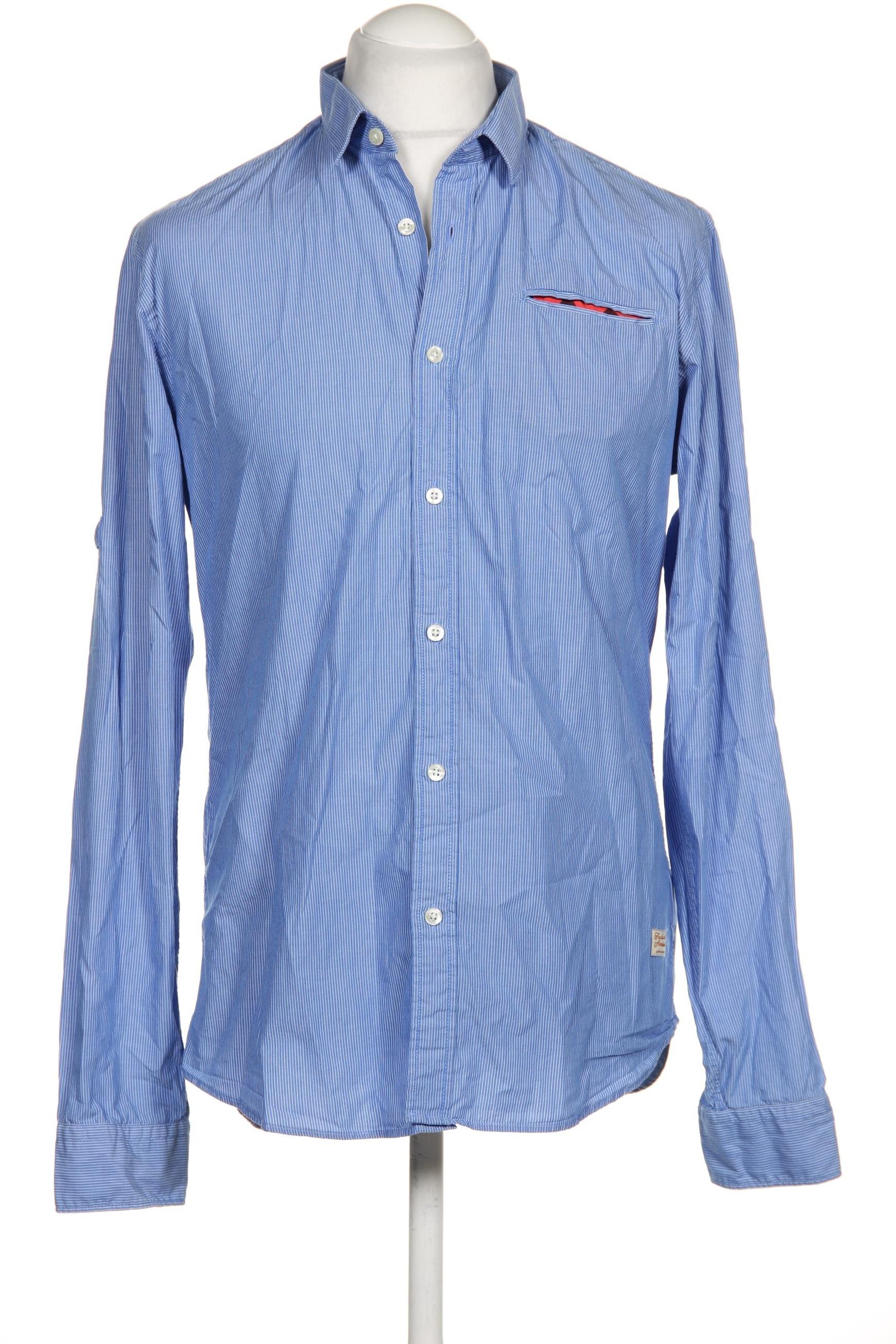 

Scotch & Soda Herren Hemd, blau, Gr. 52