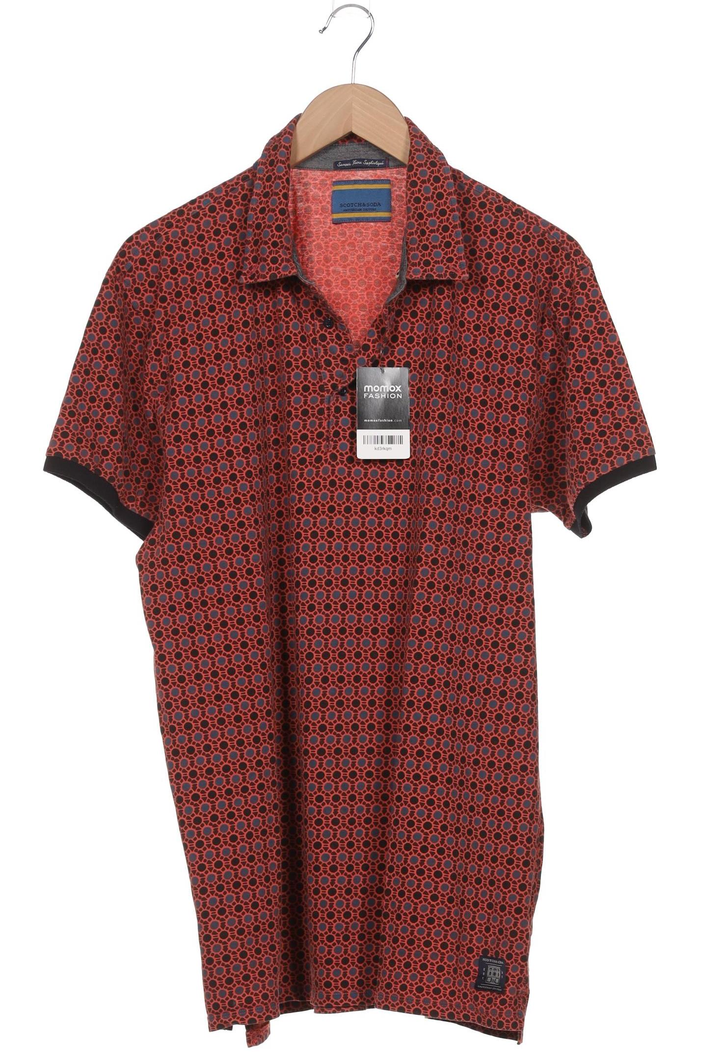 

Scotch & Soda Herren Poloshirt, rot, Gr. 56