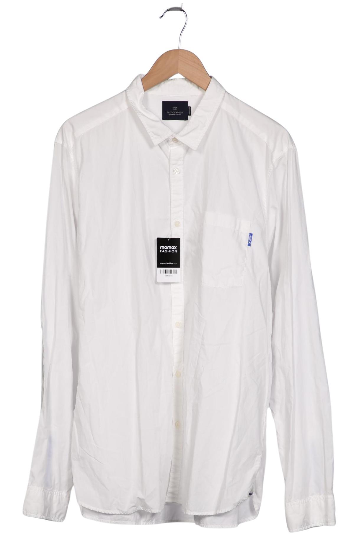

Scotch & Soda Herren Hemd, weiß, Gr. 56