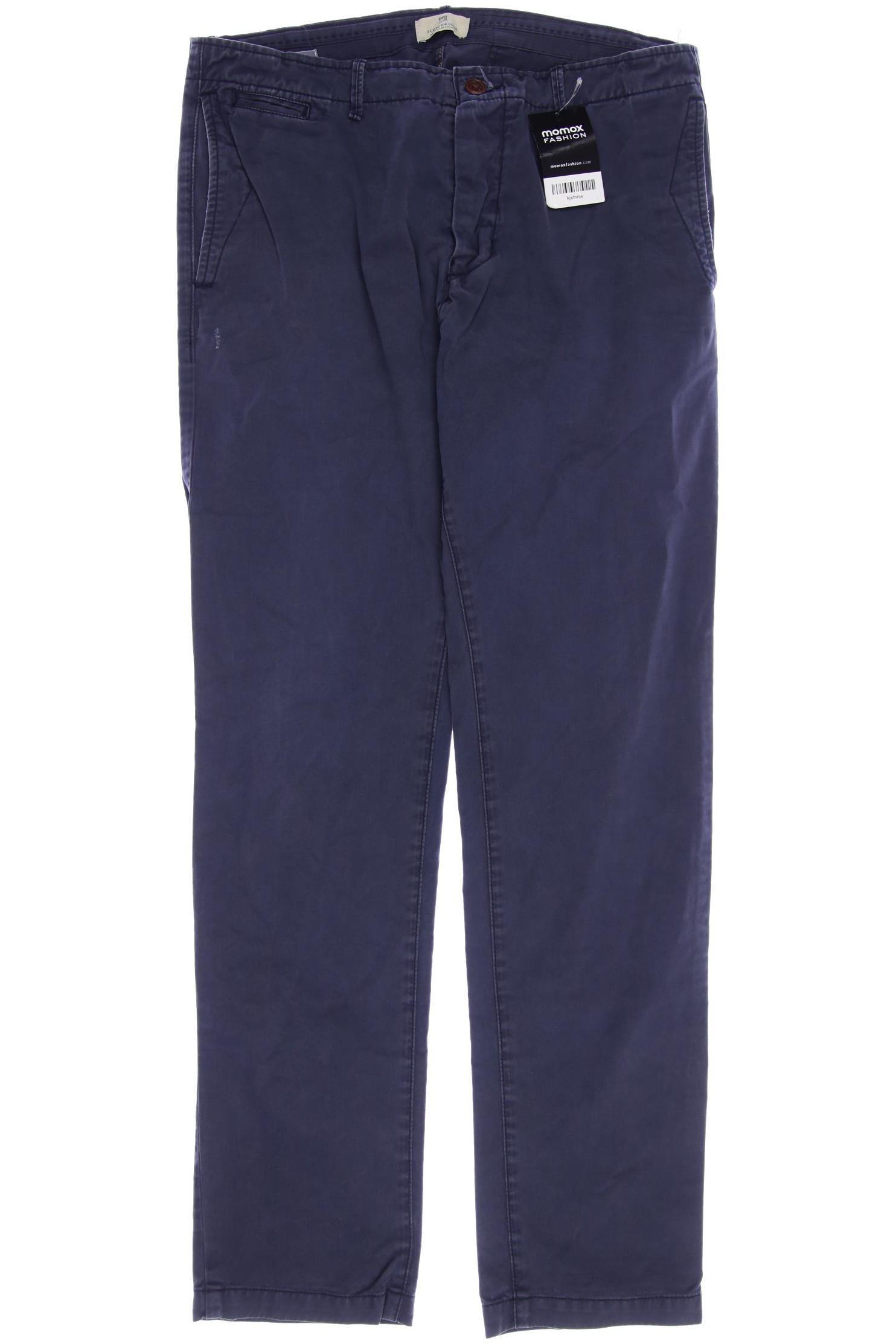 

Scotch & Soda Herren Stoffhose, marineblau