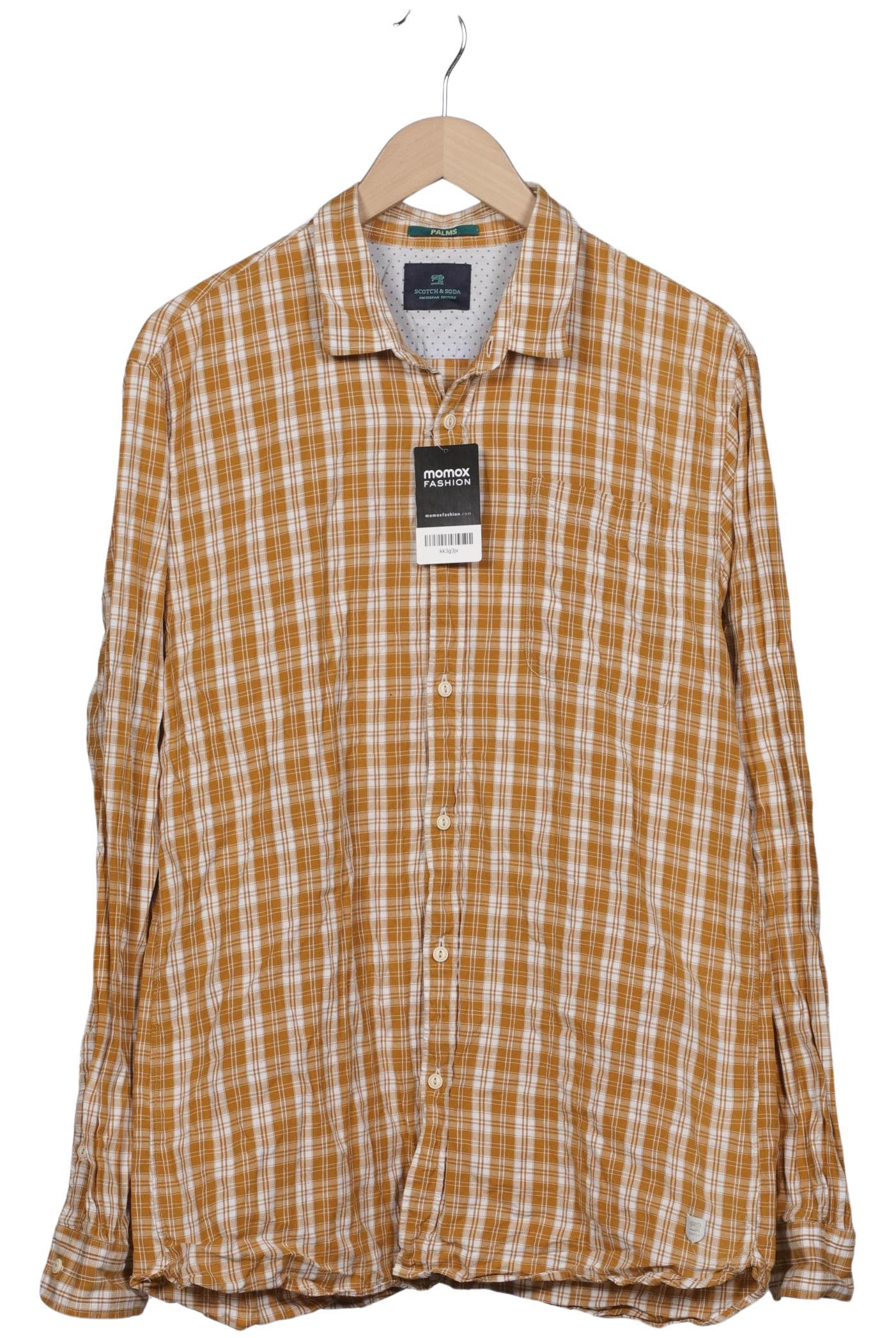 

Scotch & Soda Herren Hemd, gelb, Gr. 56