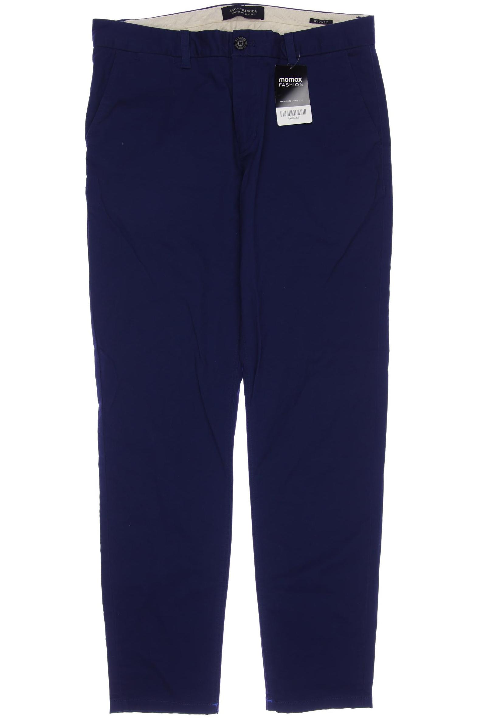 

Scotch & Soda Herren Stoffhose, marineblau