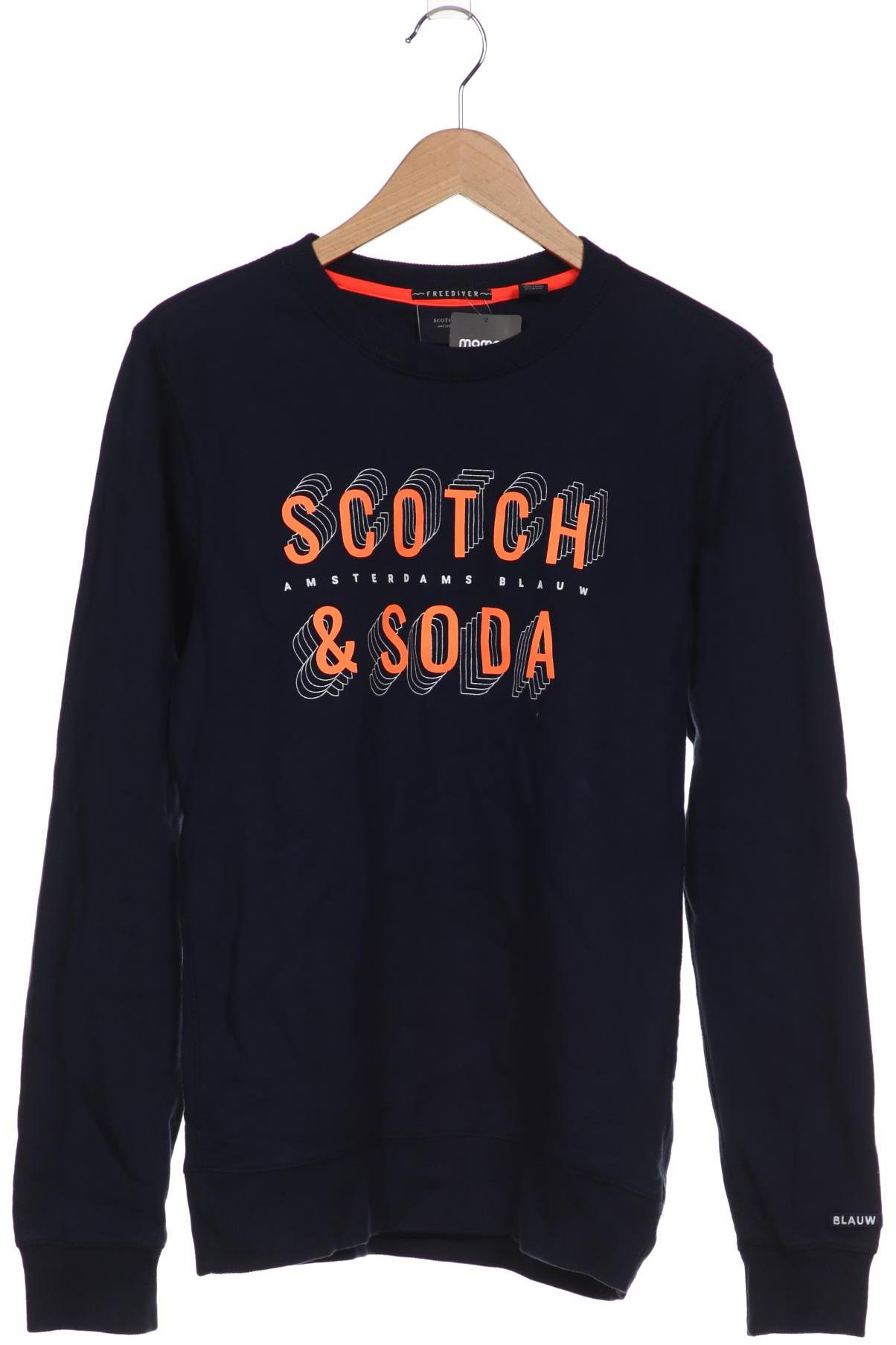

Scotch & Soda Herren Sweatshirt, marineblau