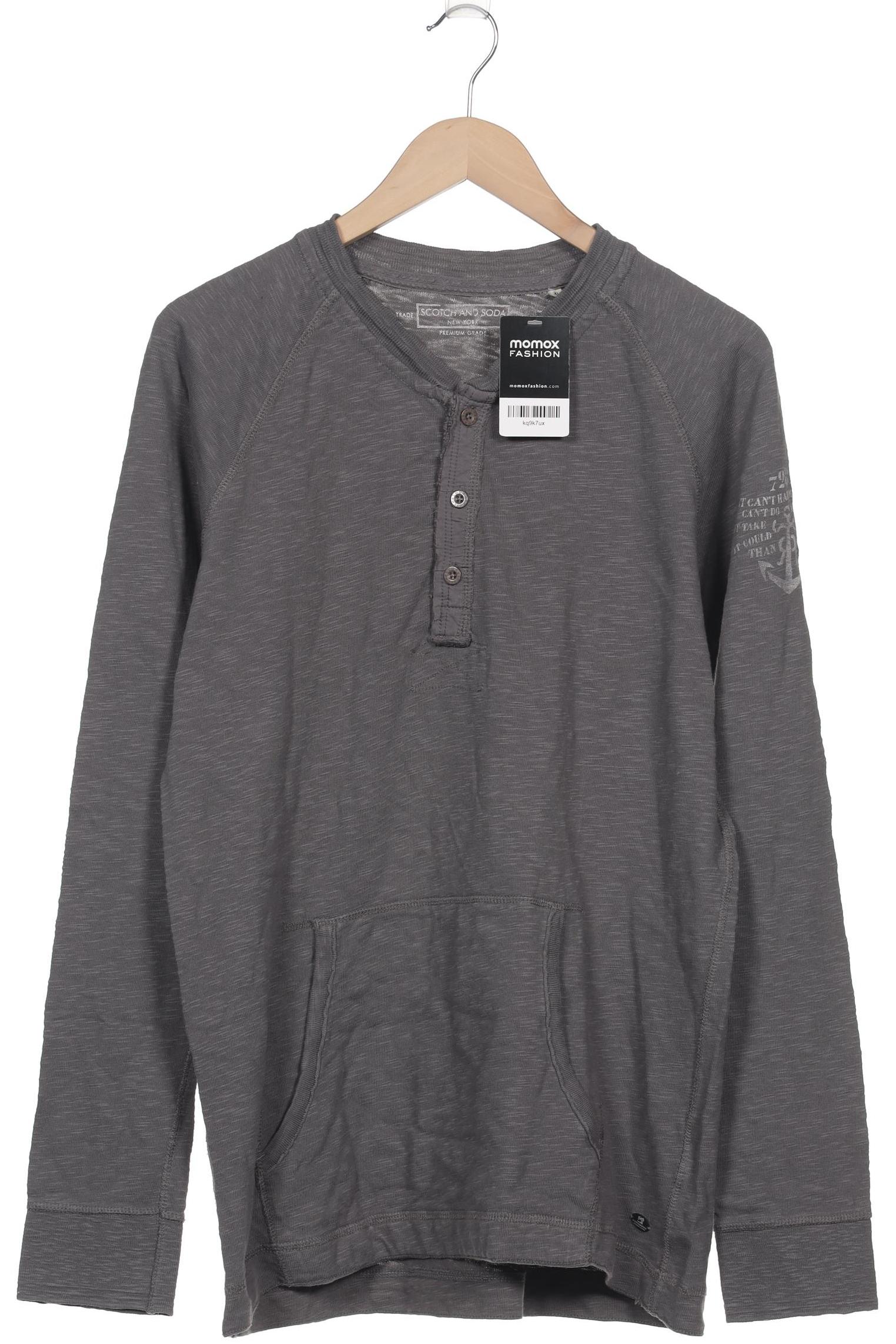 

Scotch & Soda Herren Langarmshirt, grau, Gr. 54