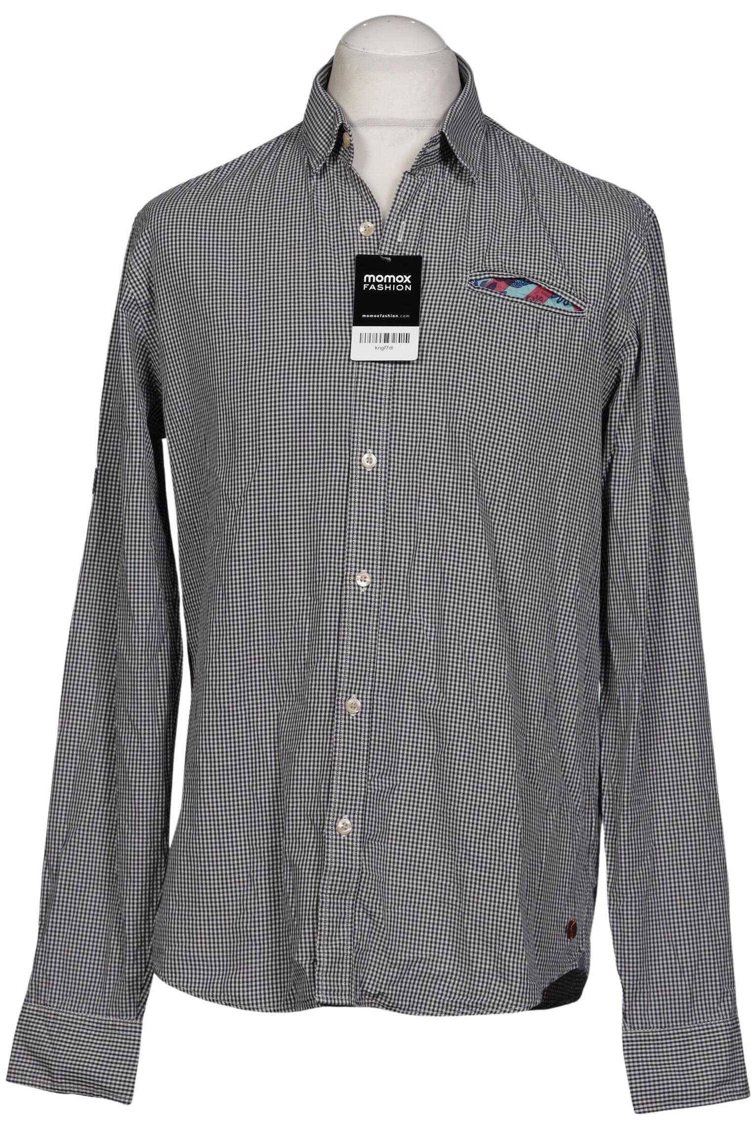 

Scotch & Soda Herren Hemd, grau, Gr. 52