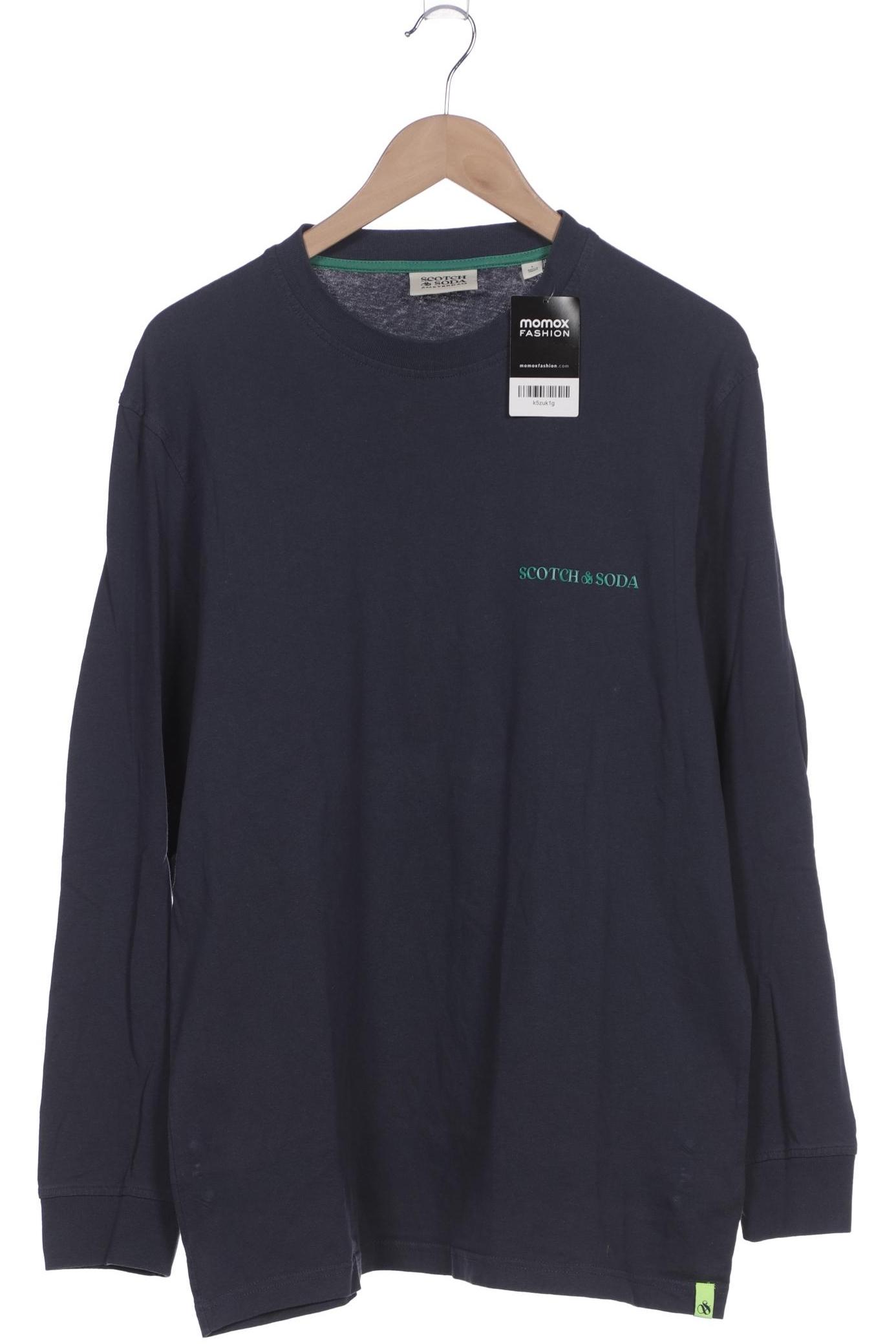 

Scotch & Soda Herren Langarmshirt, marineblau, Gr. 52