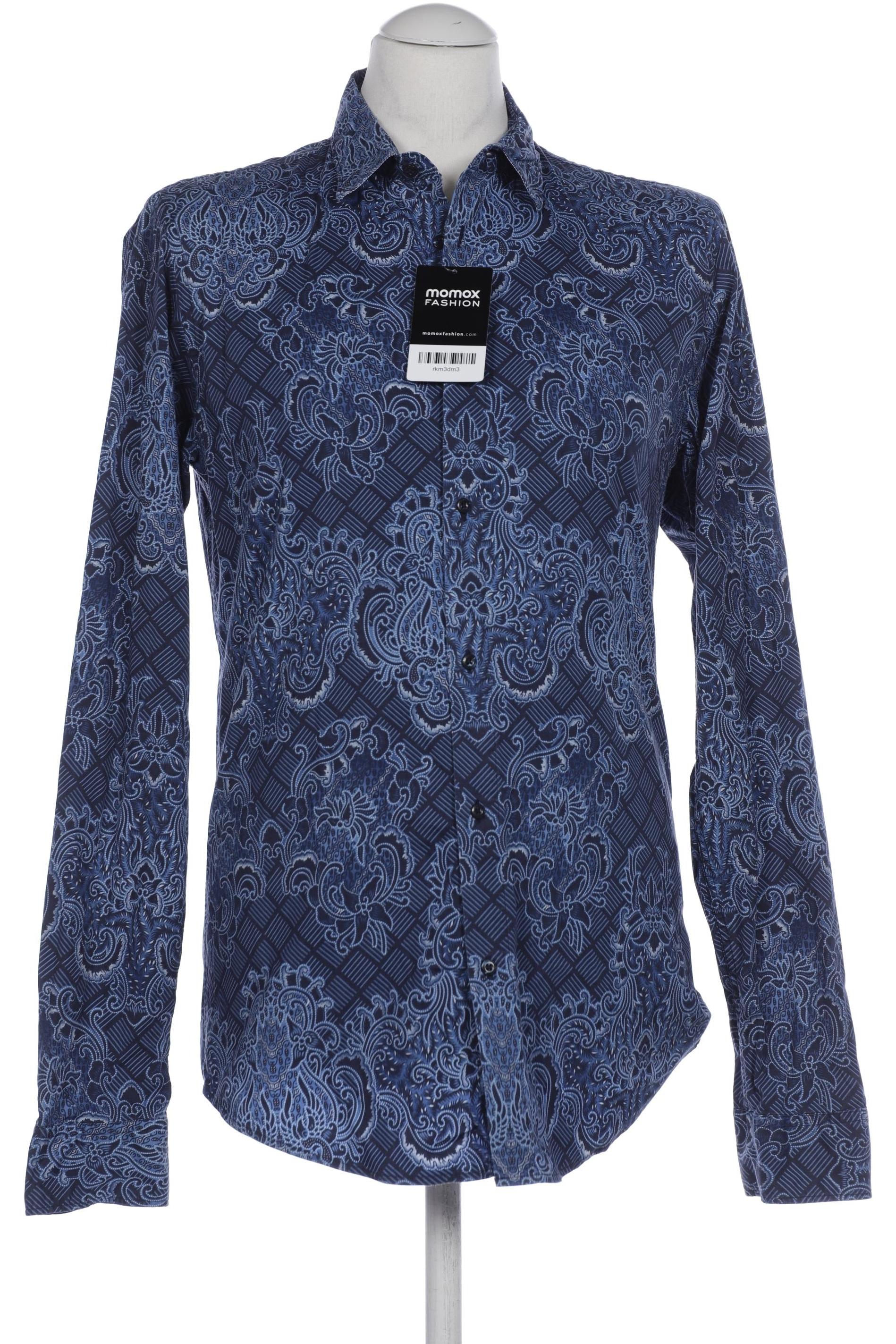 

Scotch & Soda Herren Hemd, blau, Gr. 48