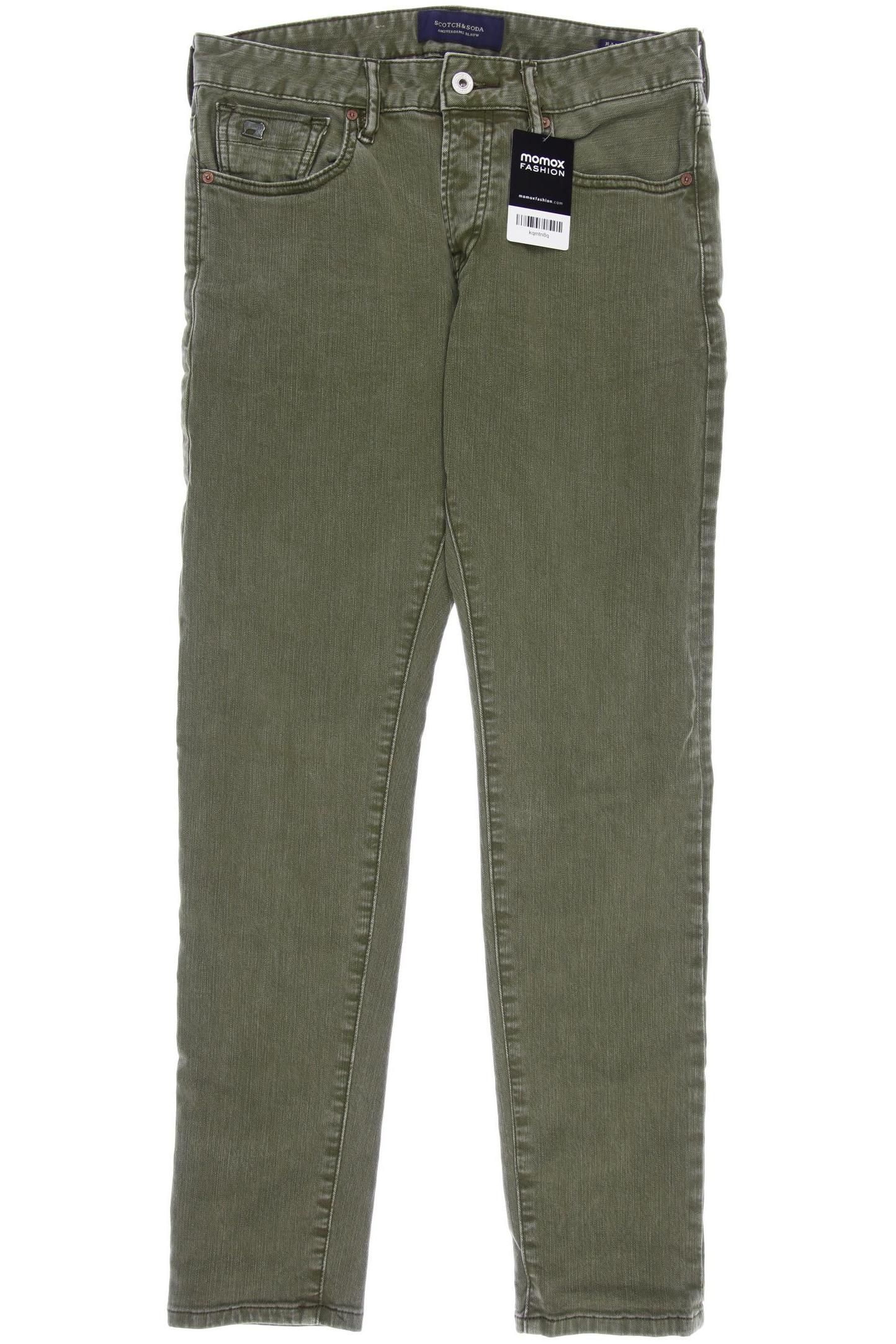 

Scotch & Soda Herren Jeans, grün, Gr. 28