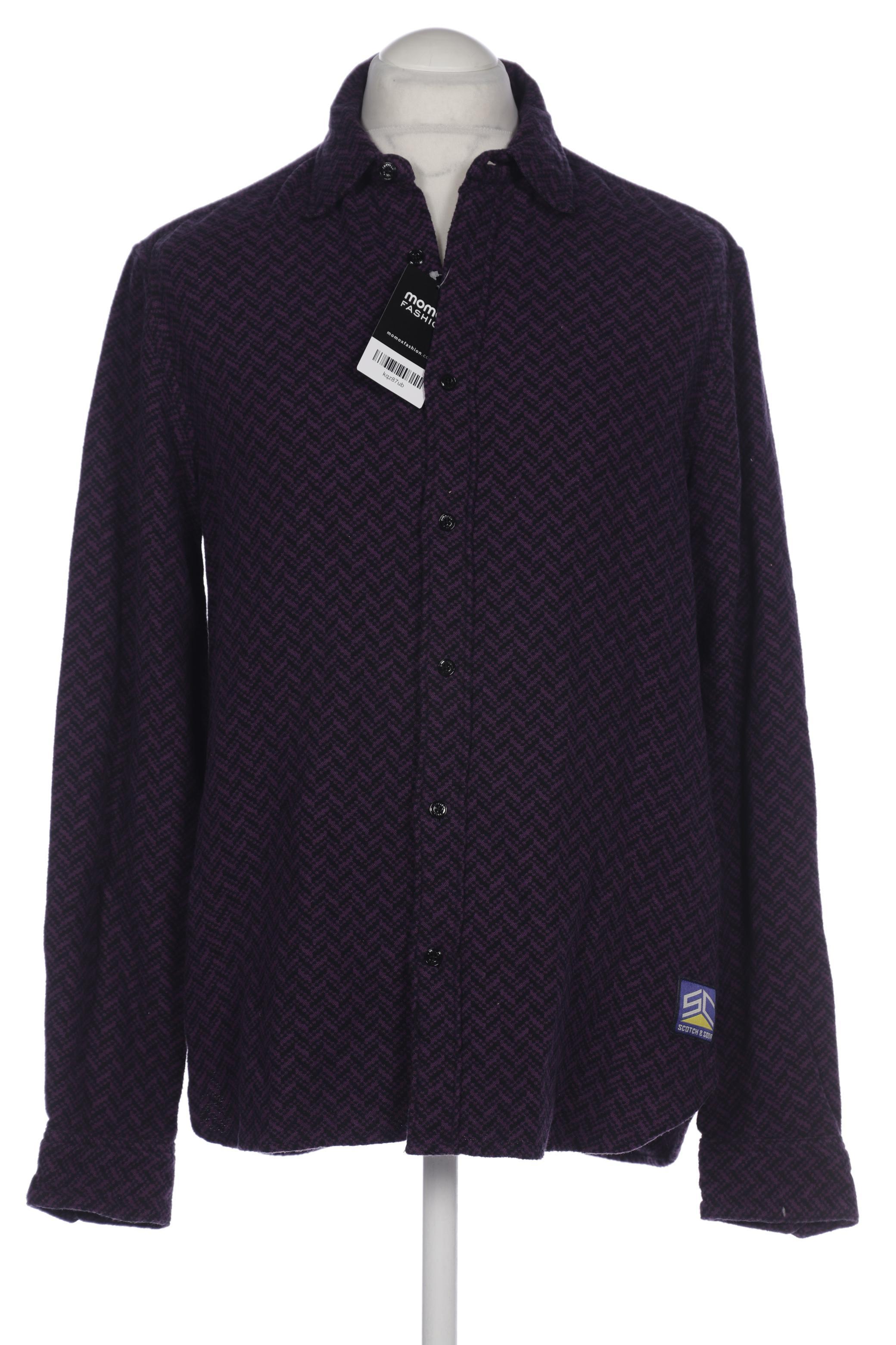 

Scotch & Soda Herren Hemd, flieder, Gr. 52