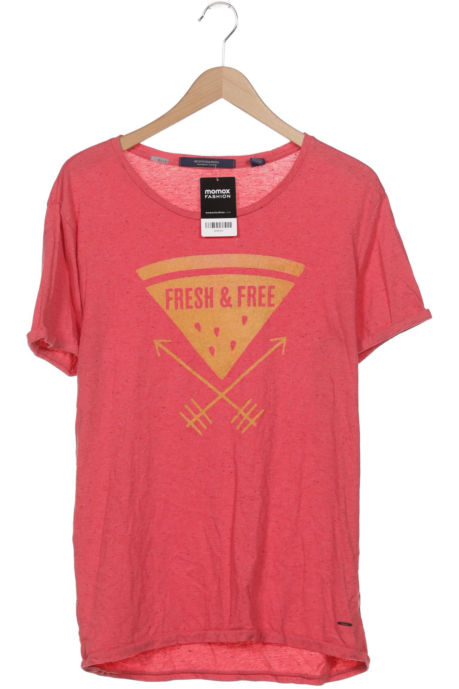 

Scotch & Soda Herren T-Shirt, rot, Gr. 52