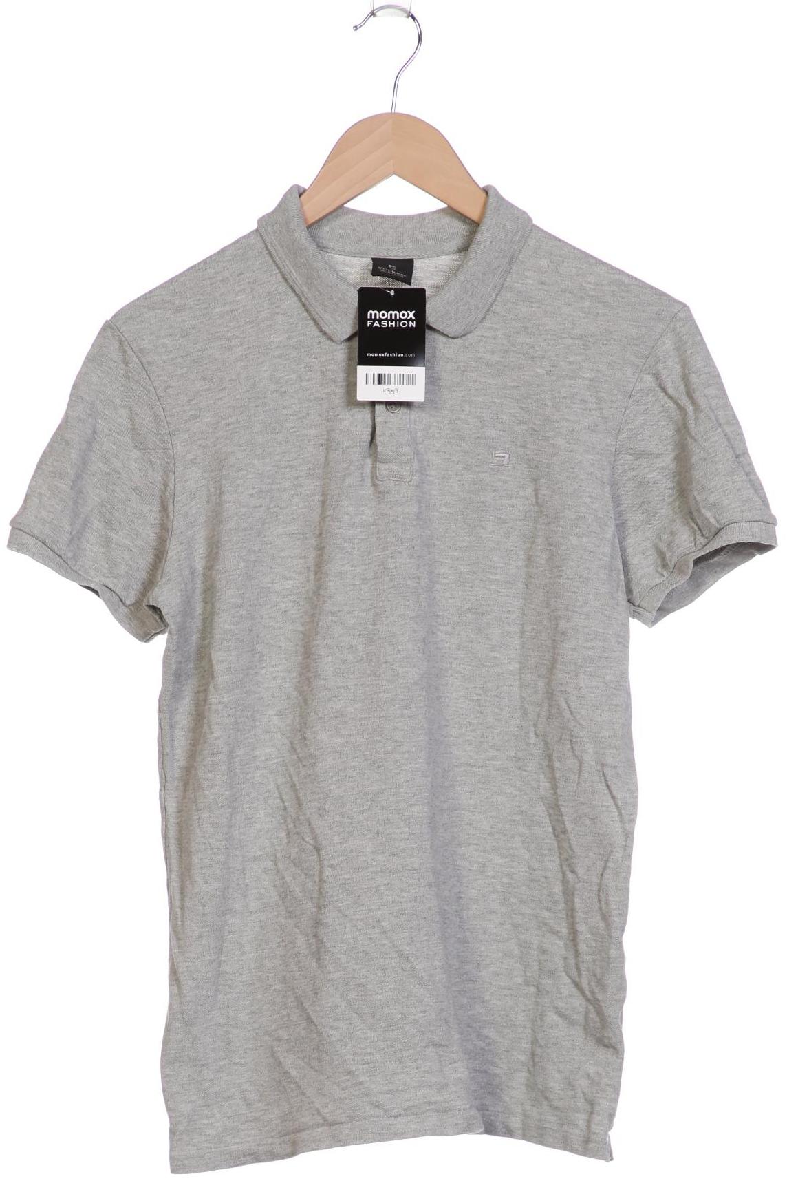 

Scotch & Soda Herren Poloshirt, grau, Gr. 48