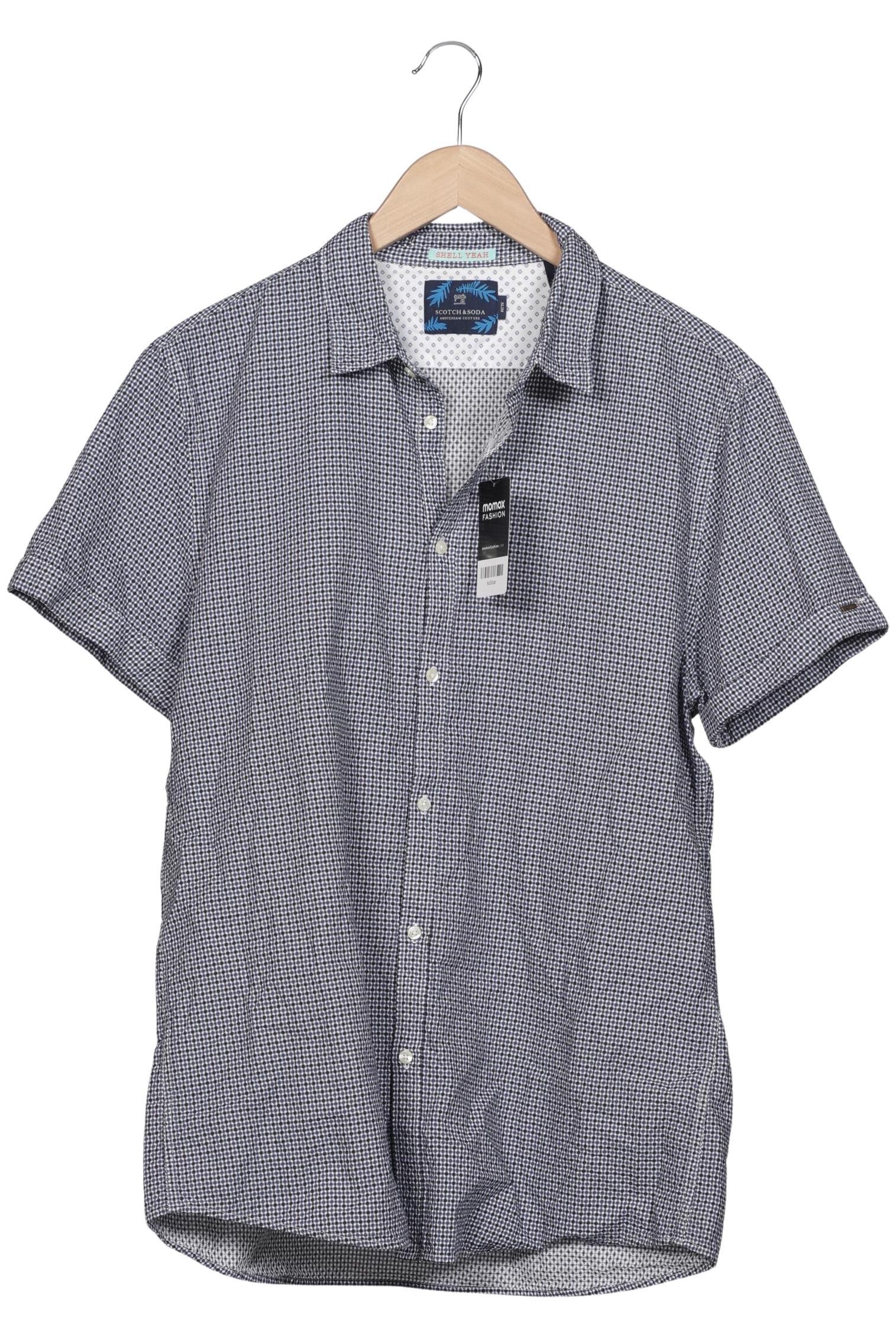 

Scotch & Soda Herren Hemd, blau, Gr. 56