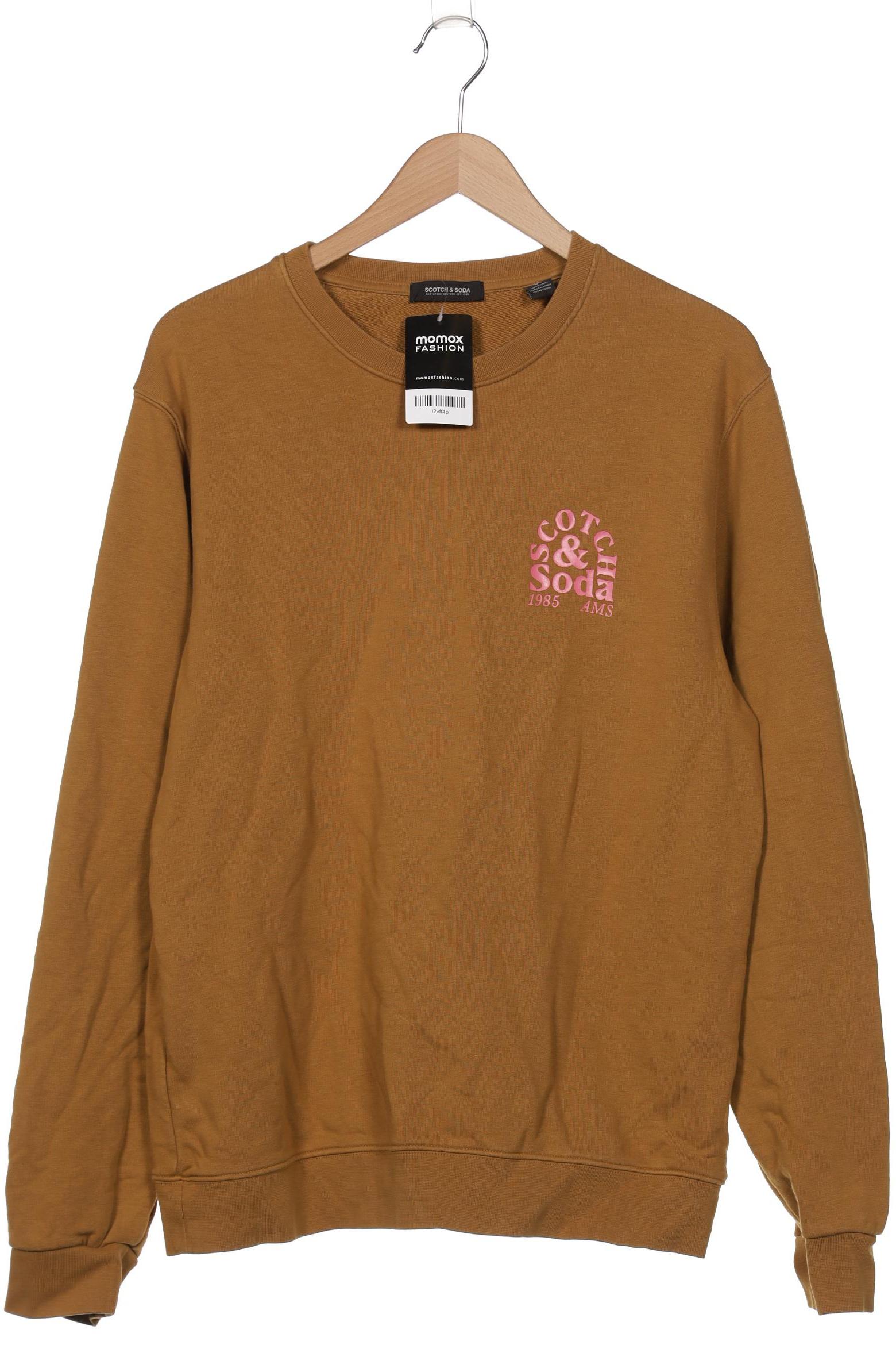 

Scotch & Soda Herren Sweatshirt, orange, Gr. 54