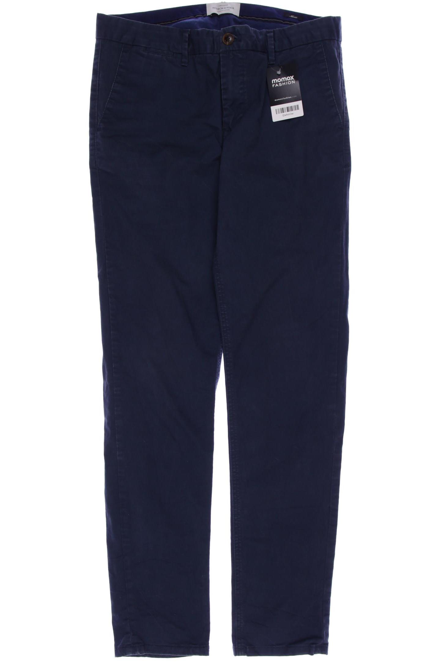 

Scotch & Soda Herren Stoffhose, marineblau