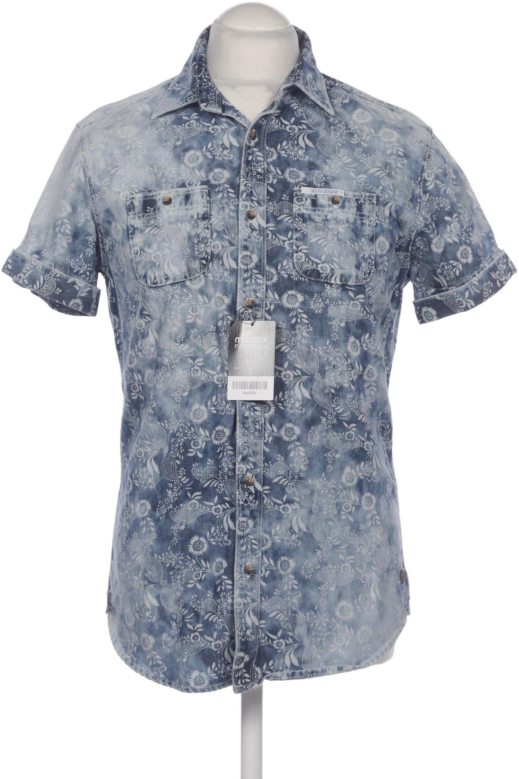 

Scotch & Soda Herren Hemd, blau, Gr. 48
