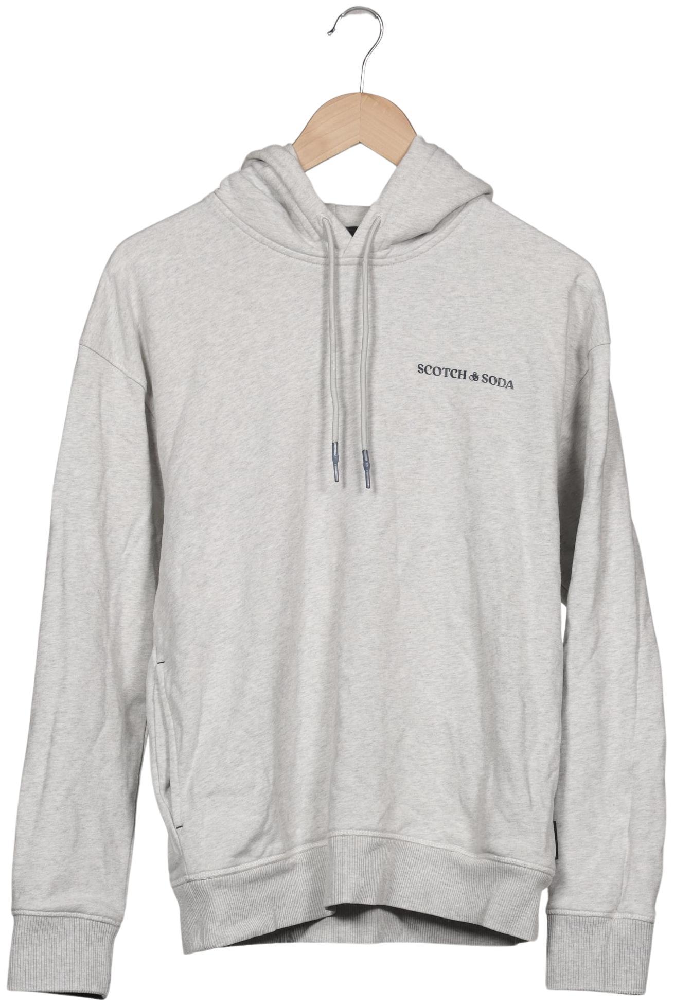 

Scotch & Soda Herren Kapuzenpullover, grau, Gr. 48