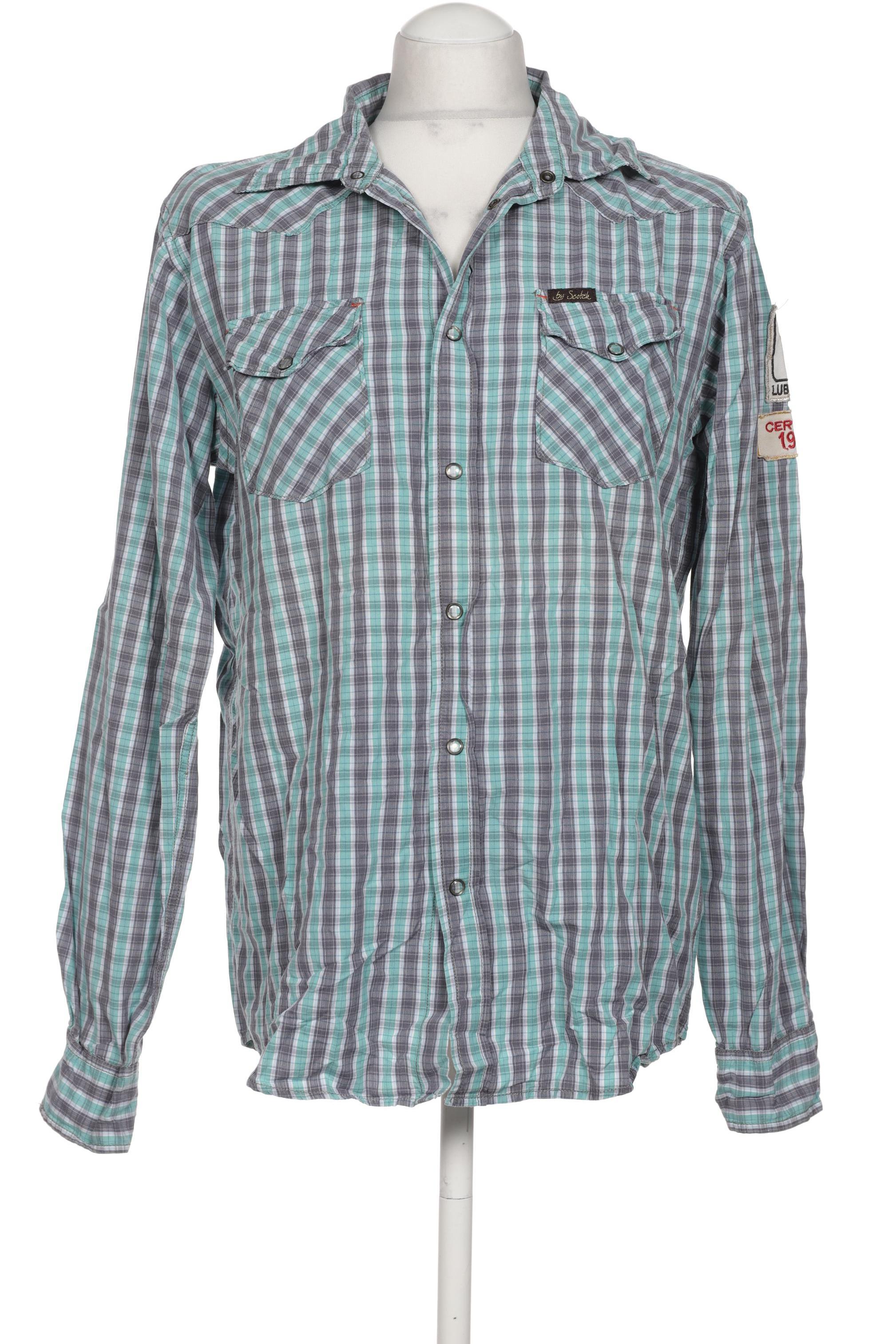 

Scotch & Soda Herren Hemd, türkis, Gr. 54