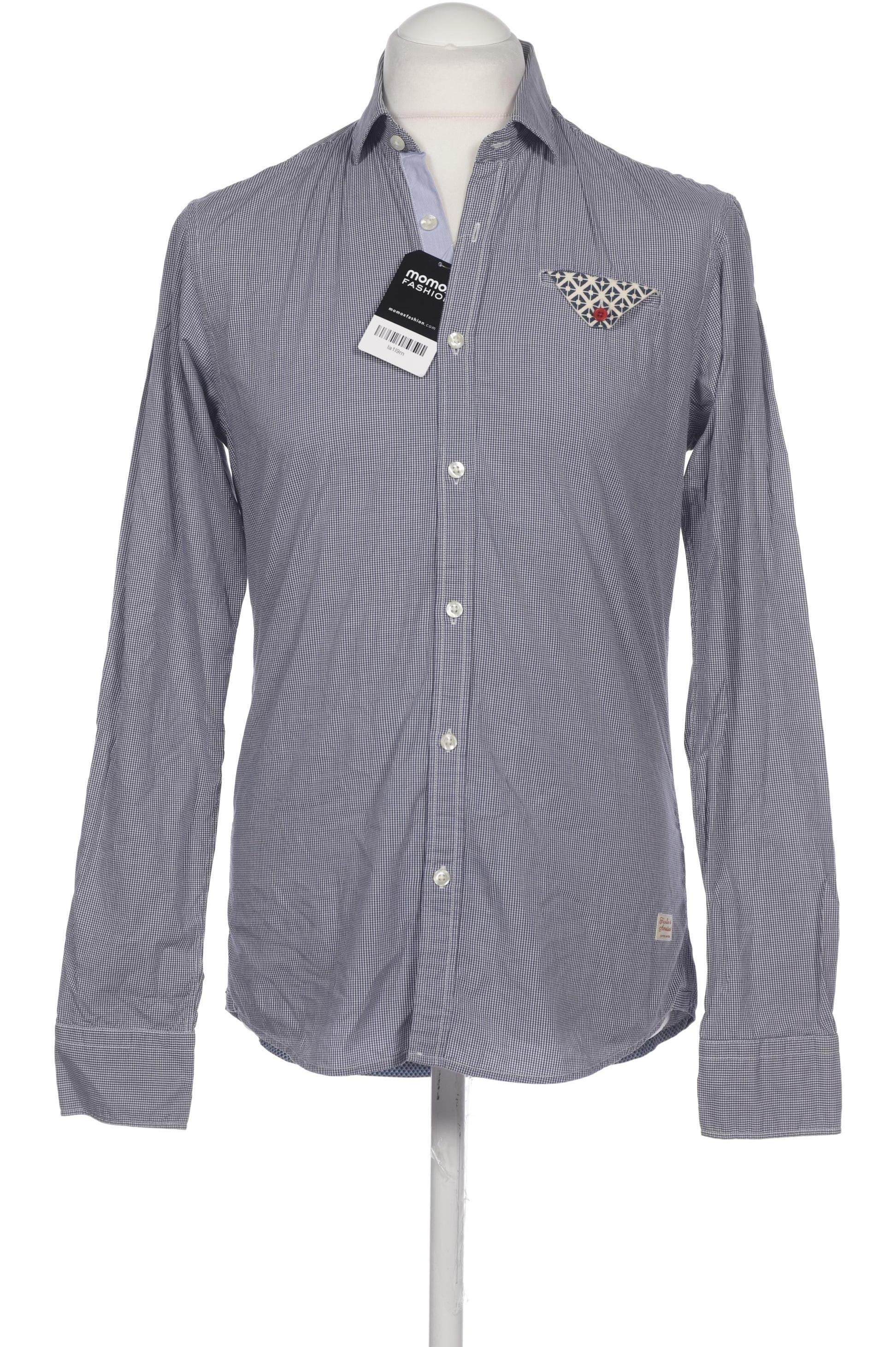 

Scotch & Soda Herren Hemd, blau, Gr. 48