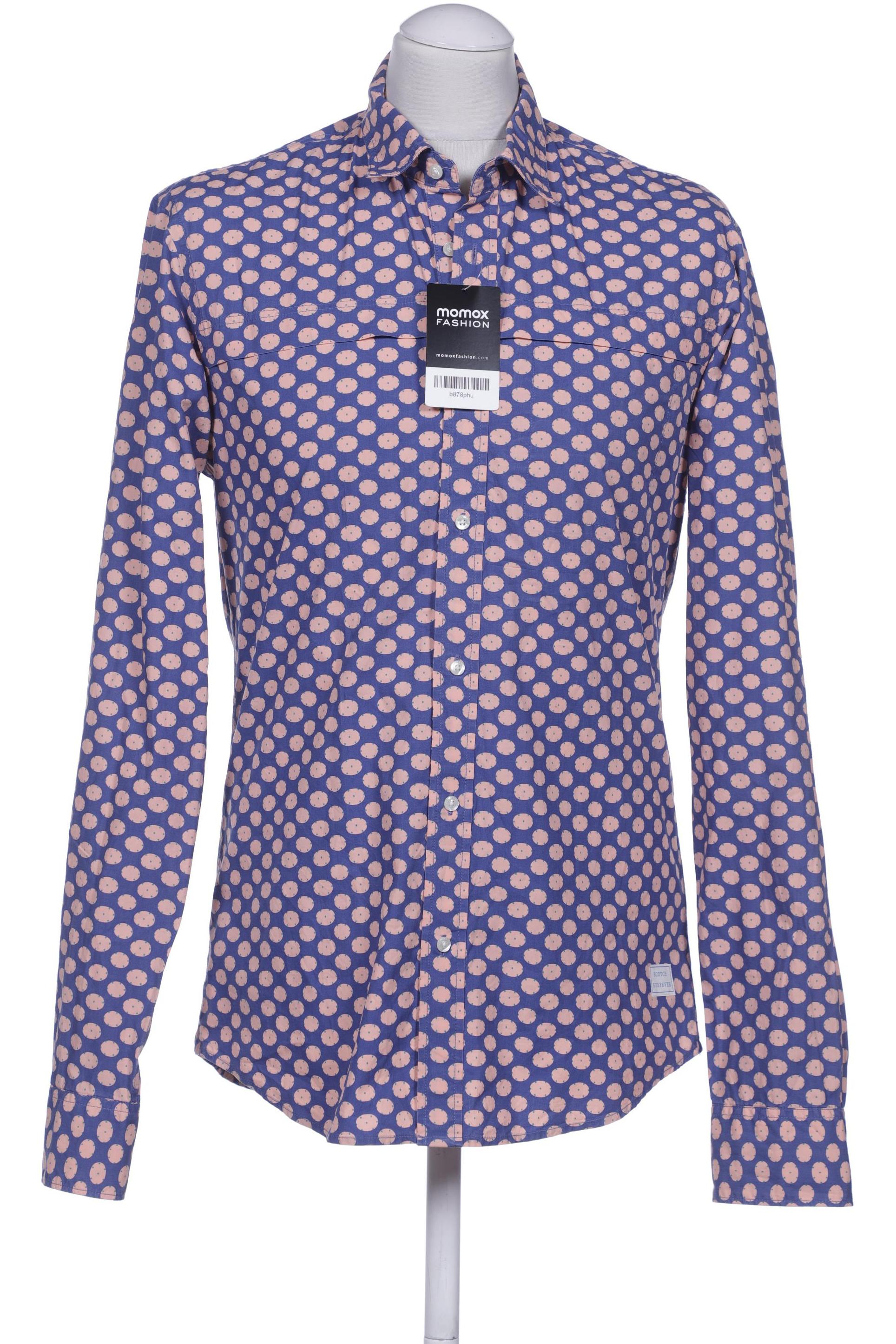 

Scotch & Soda Herren Hemd, blau, Gr. 48