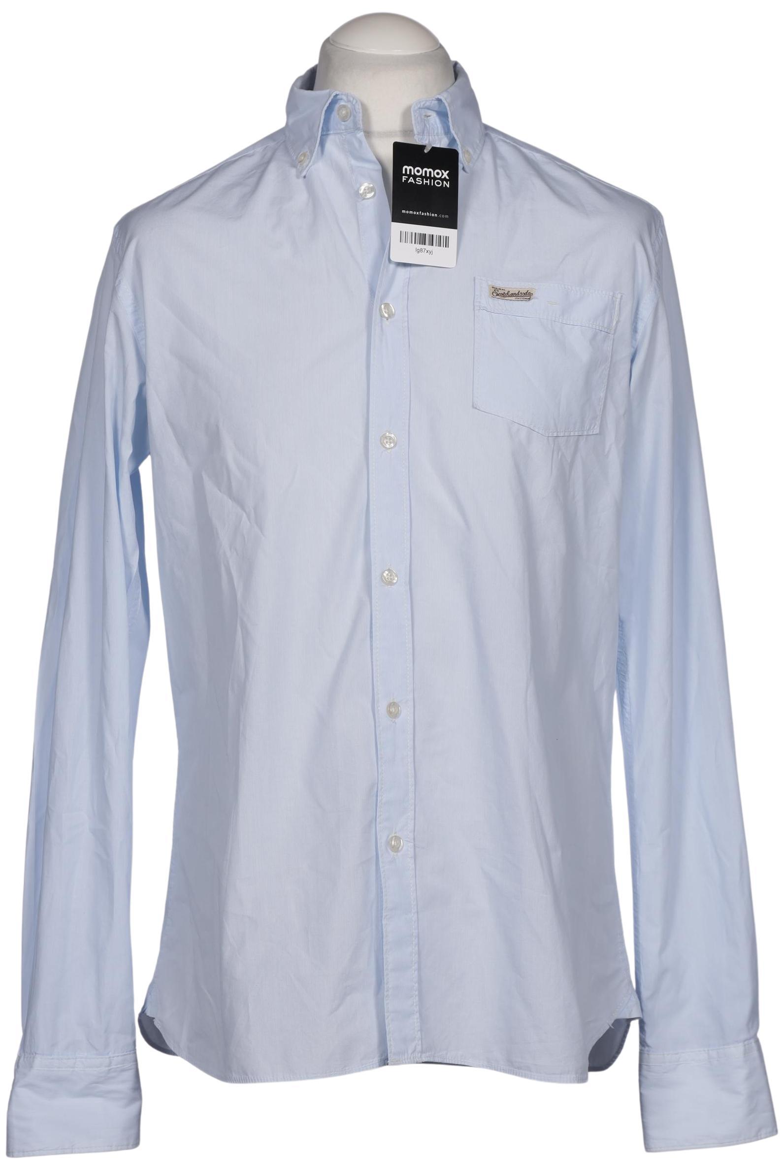 

Scotch & Soda Herren Hemd, blau, Gr. 52