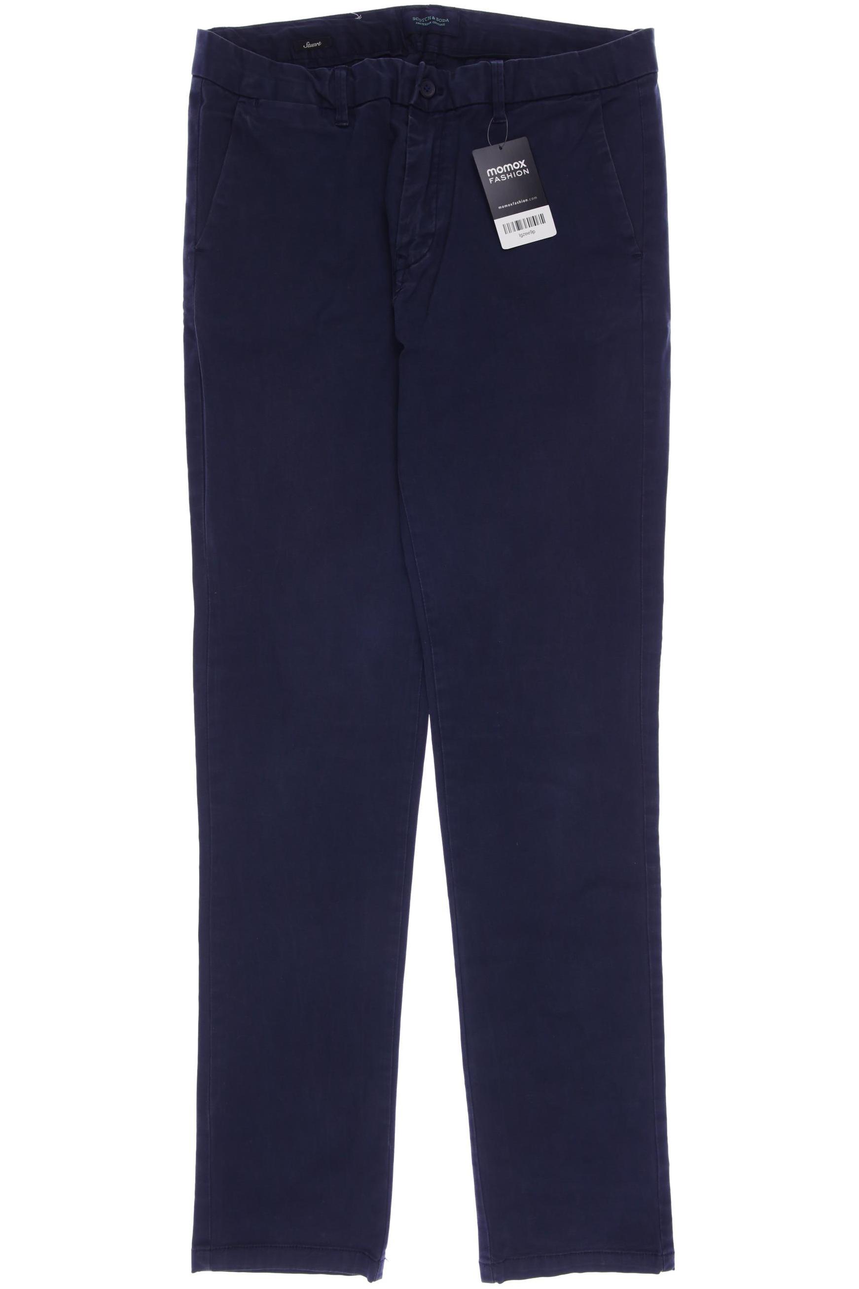 

Scotch & Soda Herren Stoffhose, marineblau
