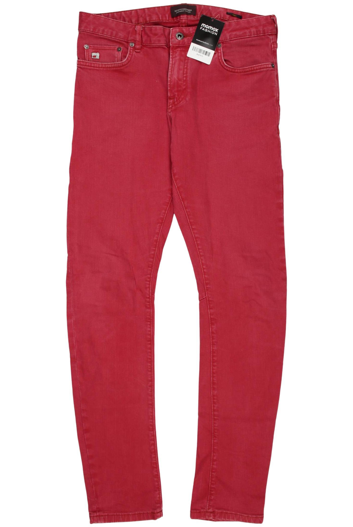 

Scotch & Soda Herren Jeans, rot, Gr. 30