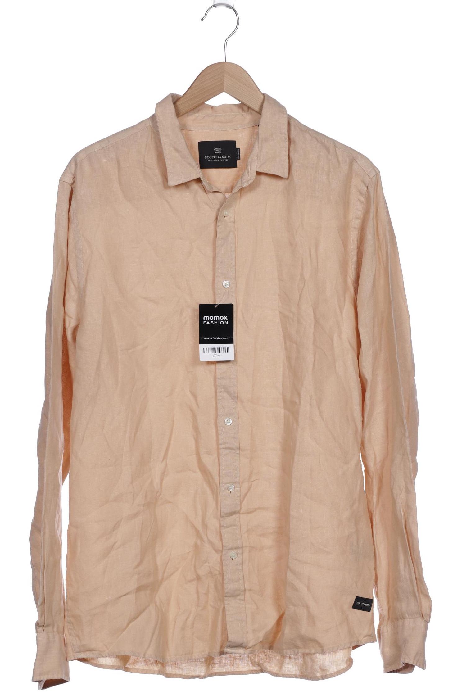

Scotch & Soda Herren Hemd, beige, Gr. 56