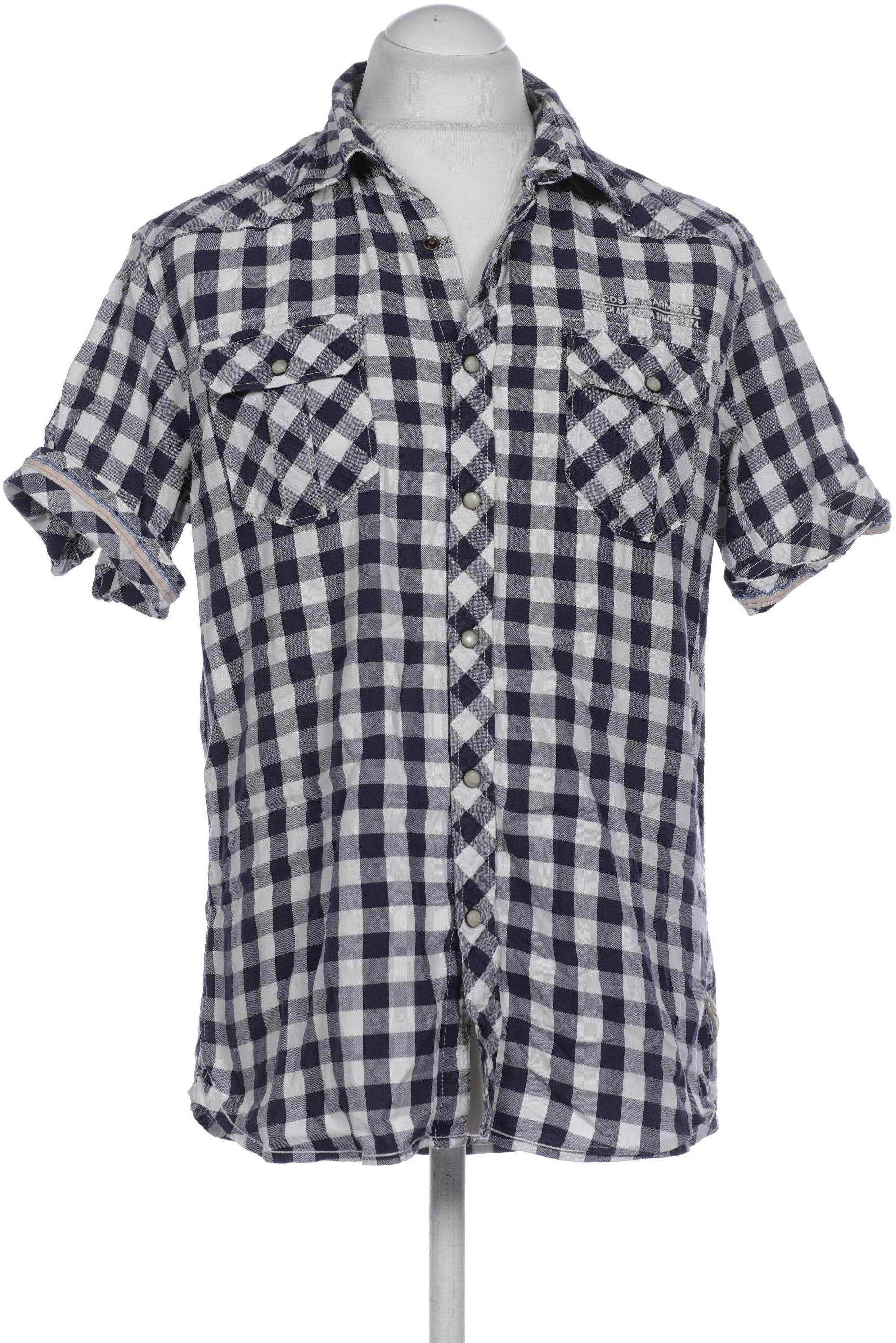 

Scotch & Soda Herren Hemd, marineblau, Gr. 52