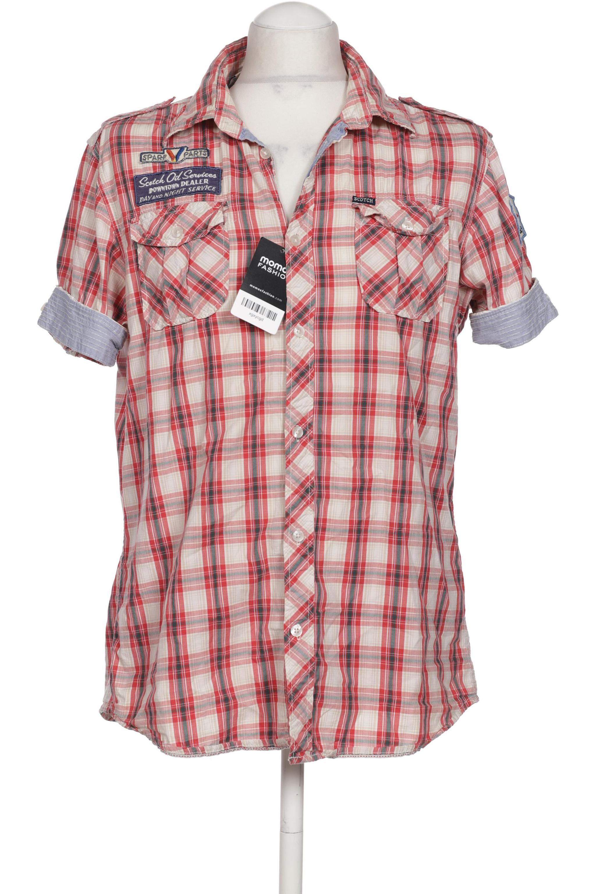 

Scotch & Soda Herren Hemd, rot, Gr. 52