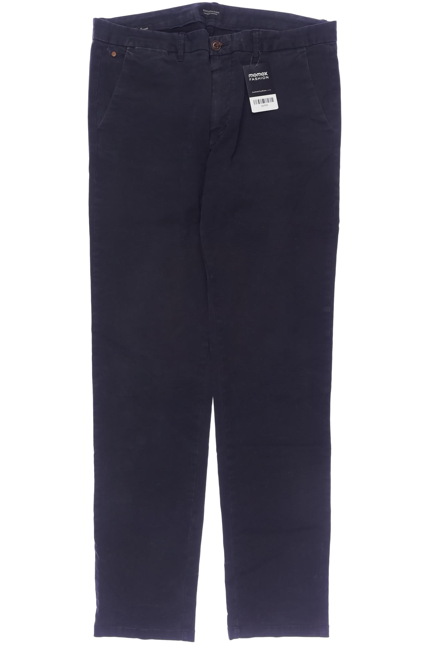 

Scotch & Soda Herren Stoffhose, marineblau, Gr. 33