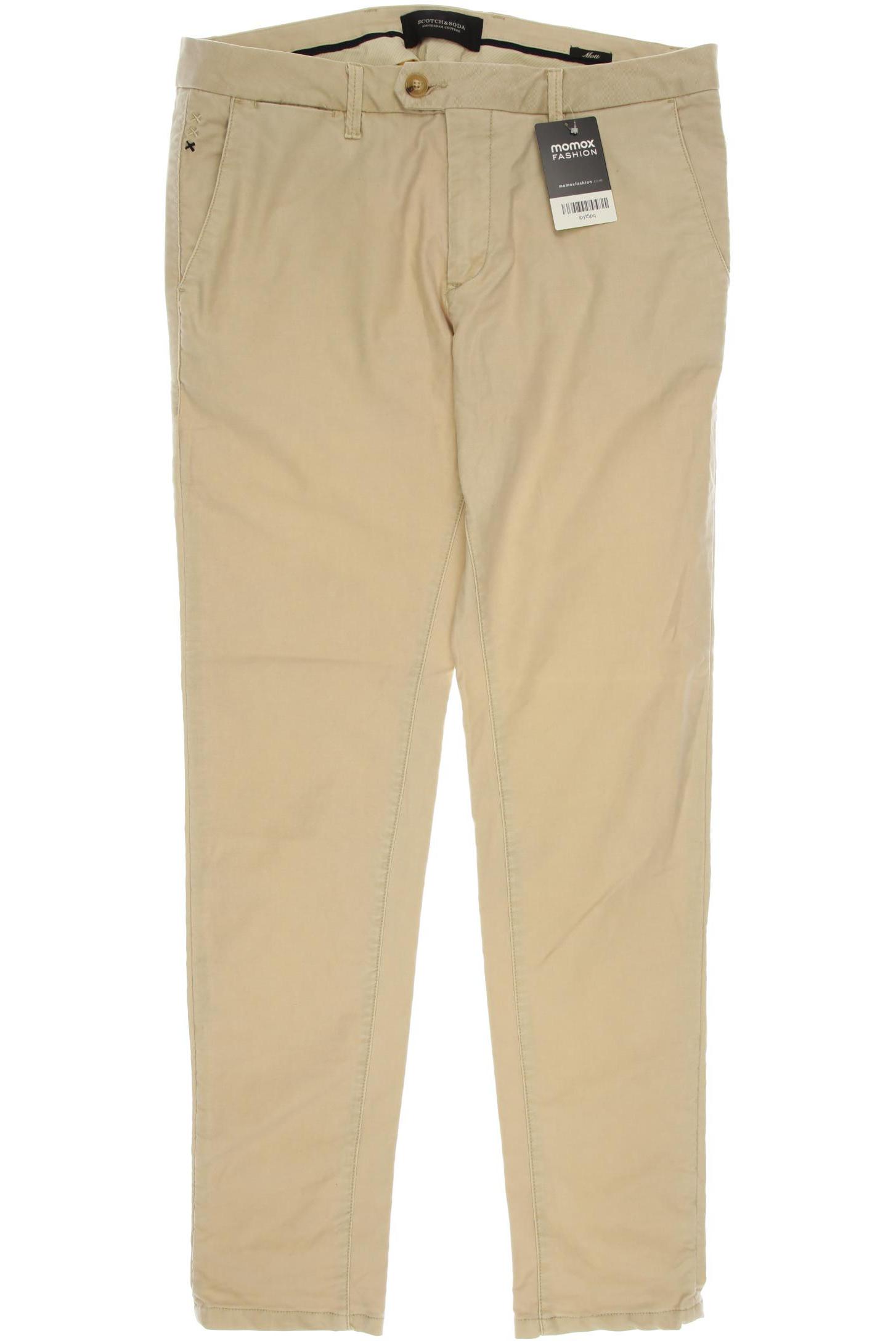 

Scotch & Soda Herren Stoffhose, beige