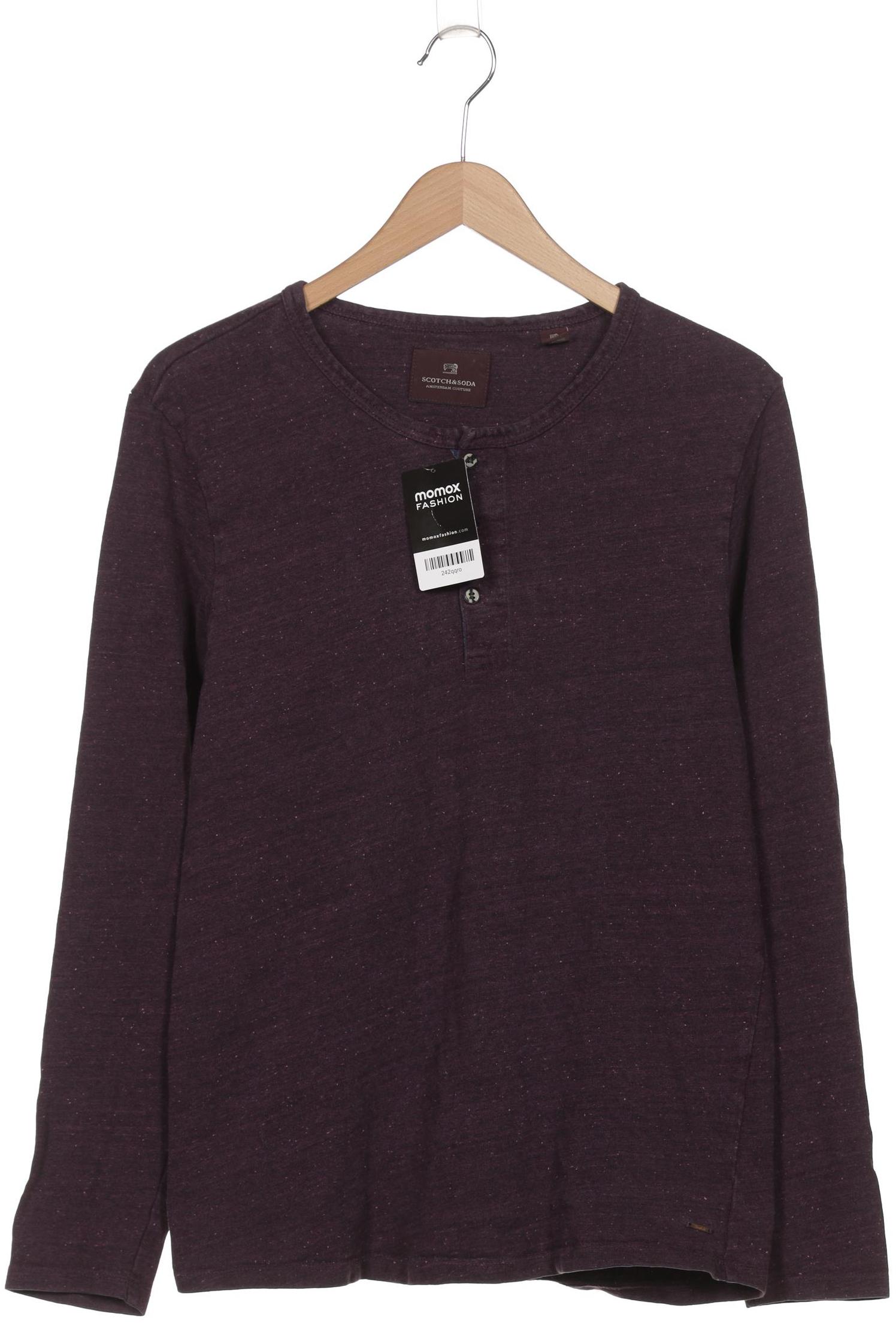 

Scotch & Soda Herren Sweatshirt, bordeaux, Gr. 52