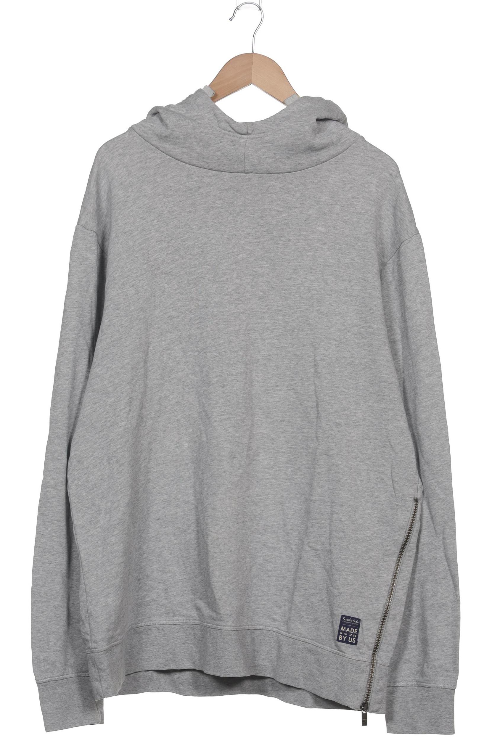 

Scotch & Soda Herren Kapuzenpullover, grau, Gr. 56