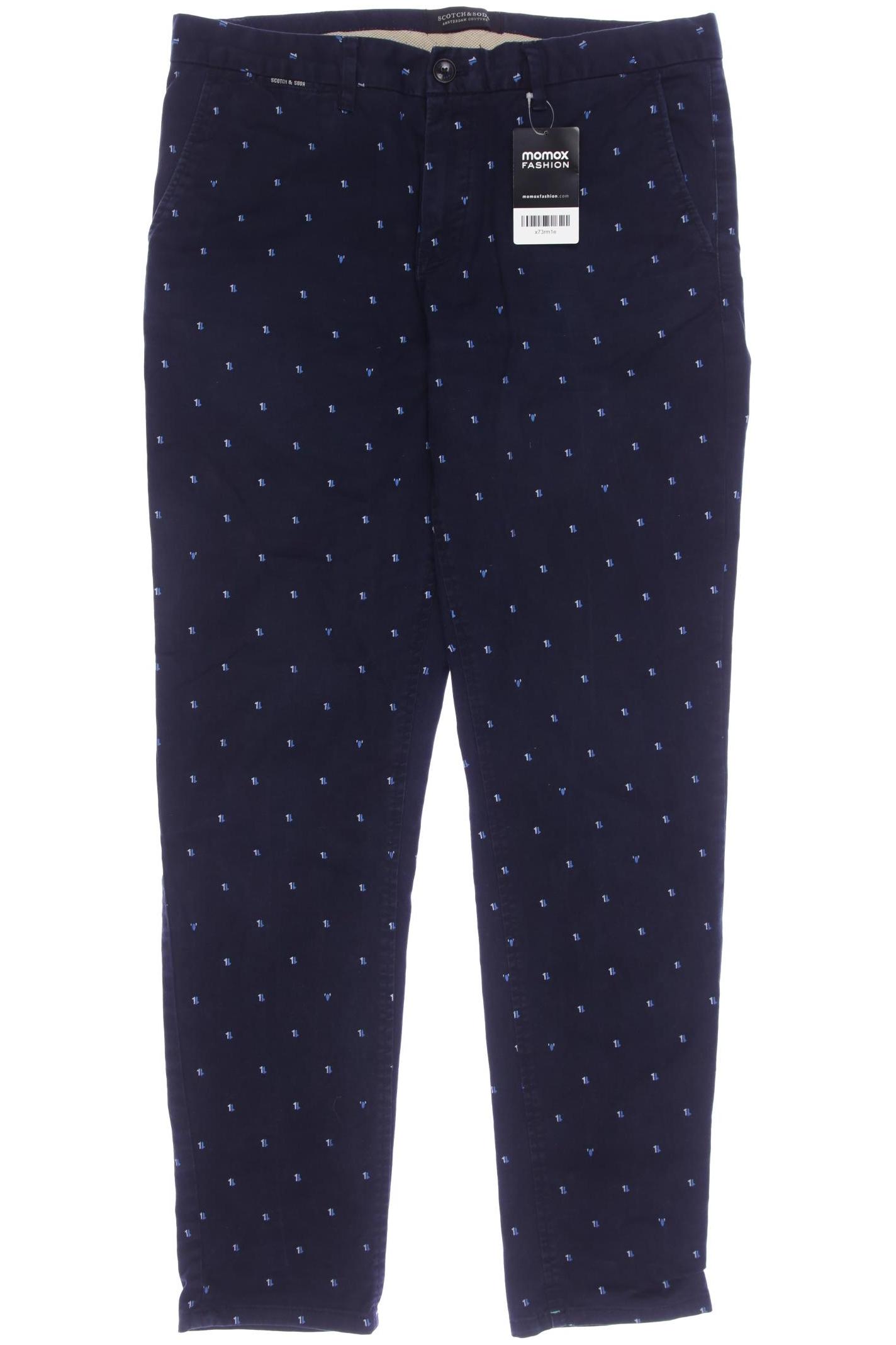 

Scotch & Soda Herren Stoffhose, marineblau, Gr. 31