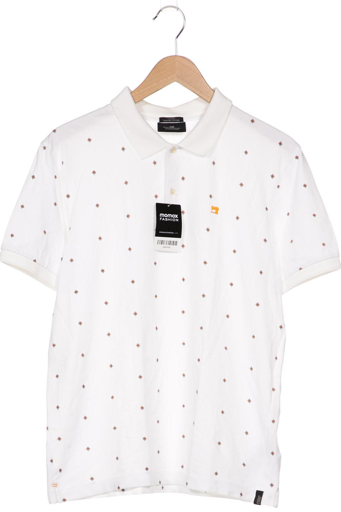 

Scotch & Soda Herren Poloshirt, weiß